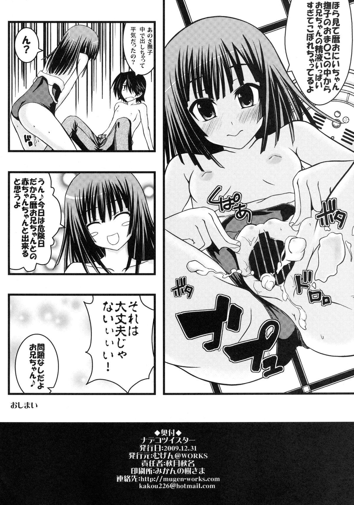 Slut Nadeko Twister - Bakemonogatari Face - Page 22