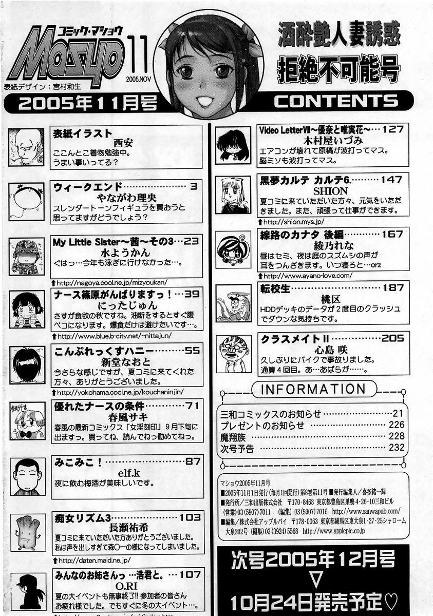 Jacking Off Comic Masyo 2005-11 Chaturbate - Page 234