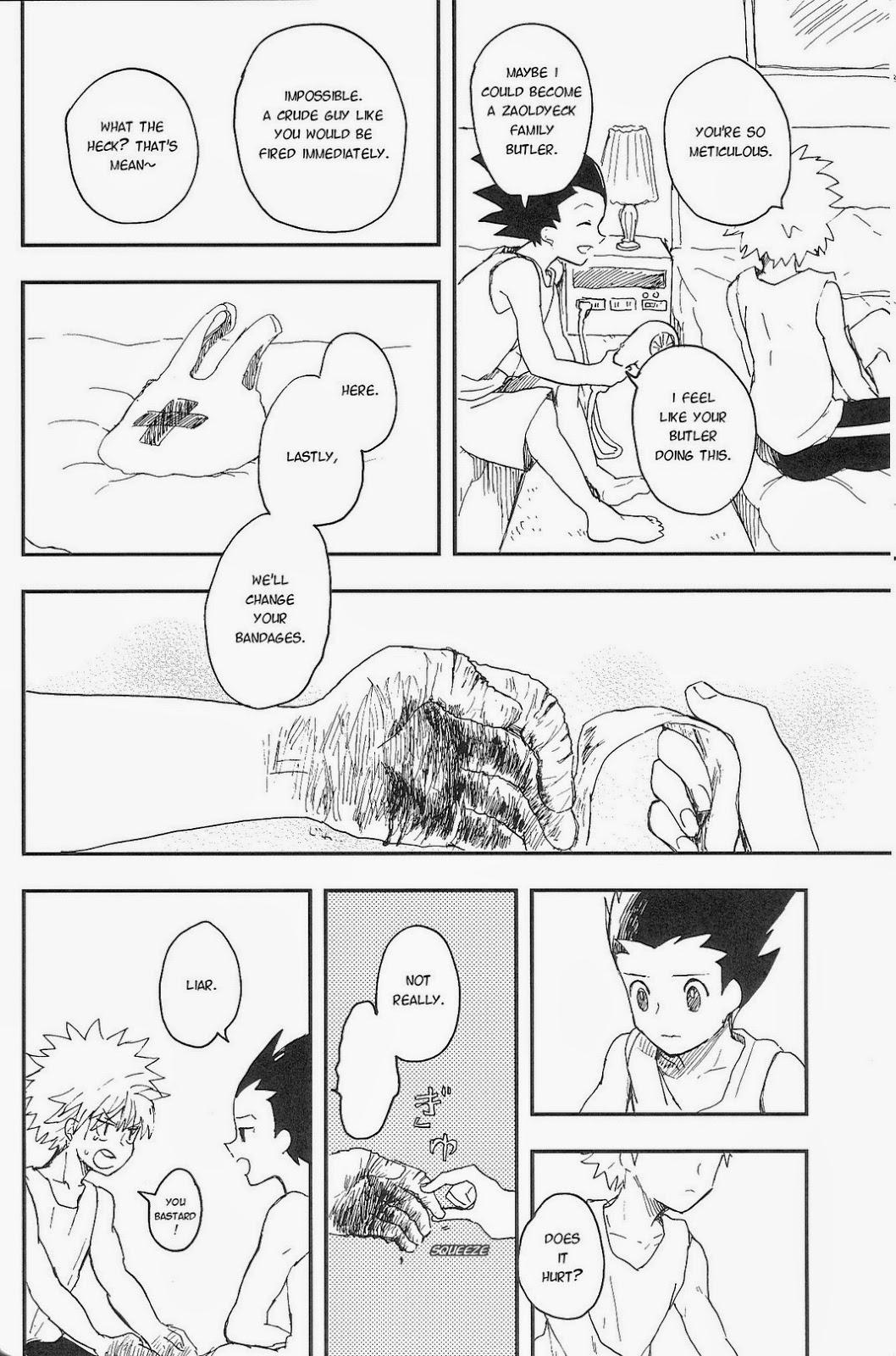 Nice Tits Youkaigosha Ichimei ni Tsuki - Hunter x hunter Massage Creep - Page 12