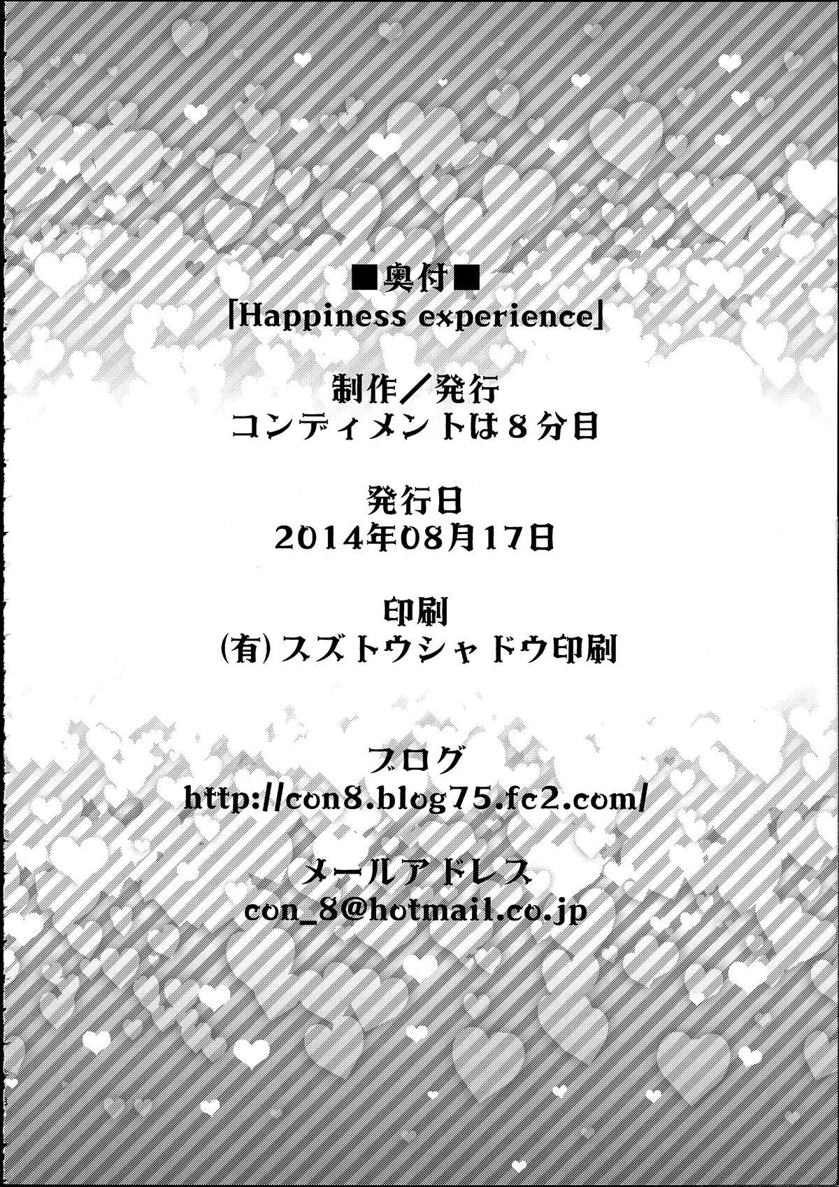 Happiness experience 37