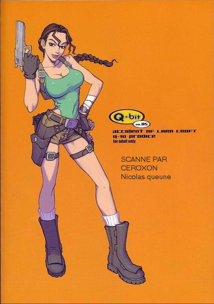 (C60) [Q-bit (Q-10)] Q-bit Vol. 05 - Accident of Lara Croft (Tomb Raider) 37