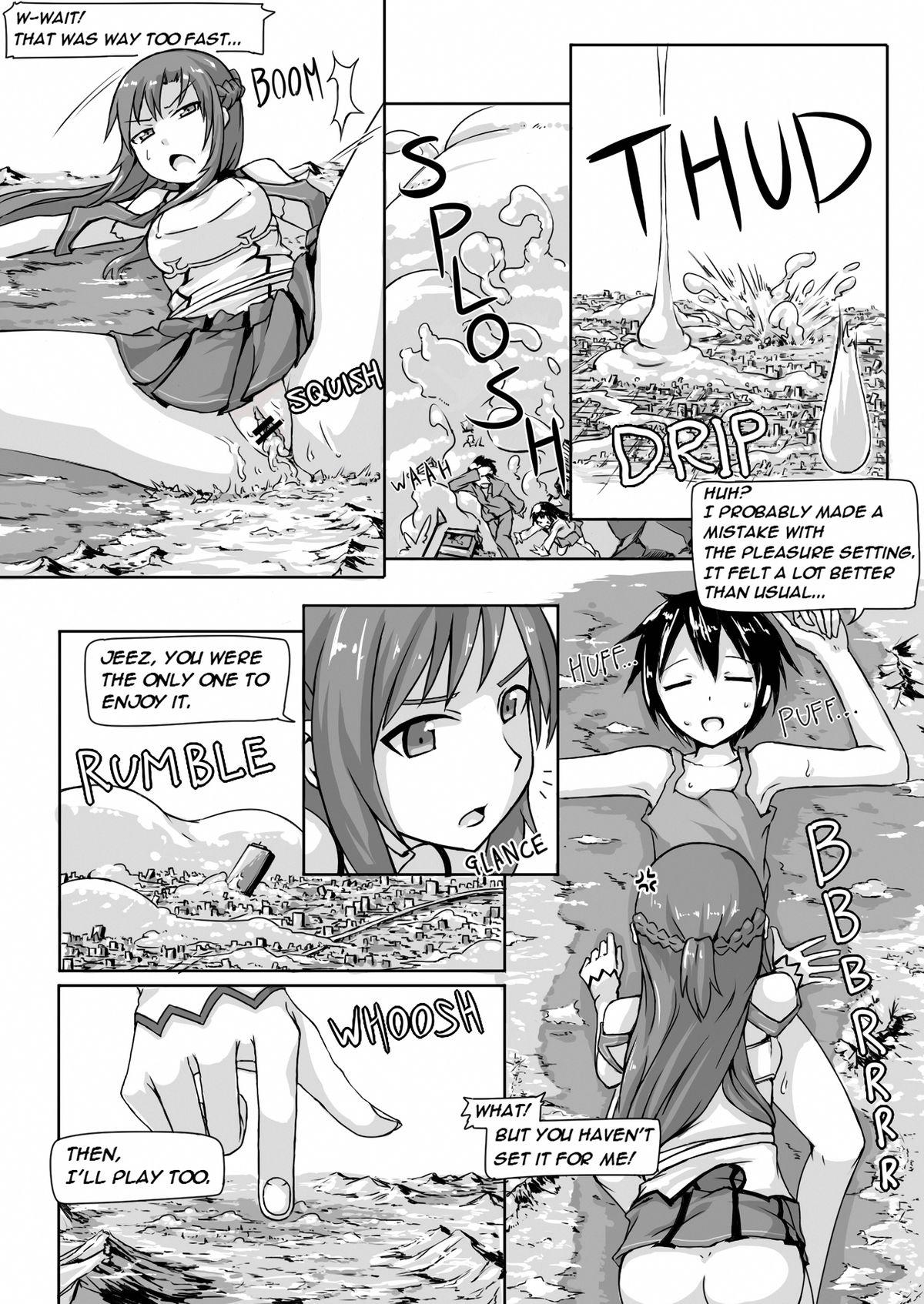 Masterbate Size chaned Asuna wants to do Anything - Sword art online Highheels - Page 6