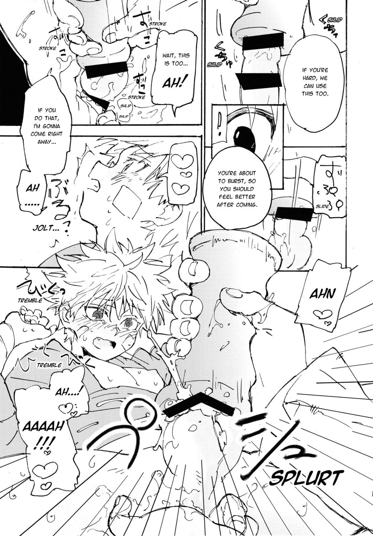 Blowjobs Shounen Dokubutsu | Boy Poison - Hunter x hunter Prima - Page 10
