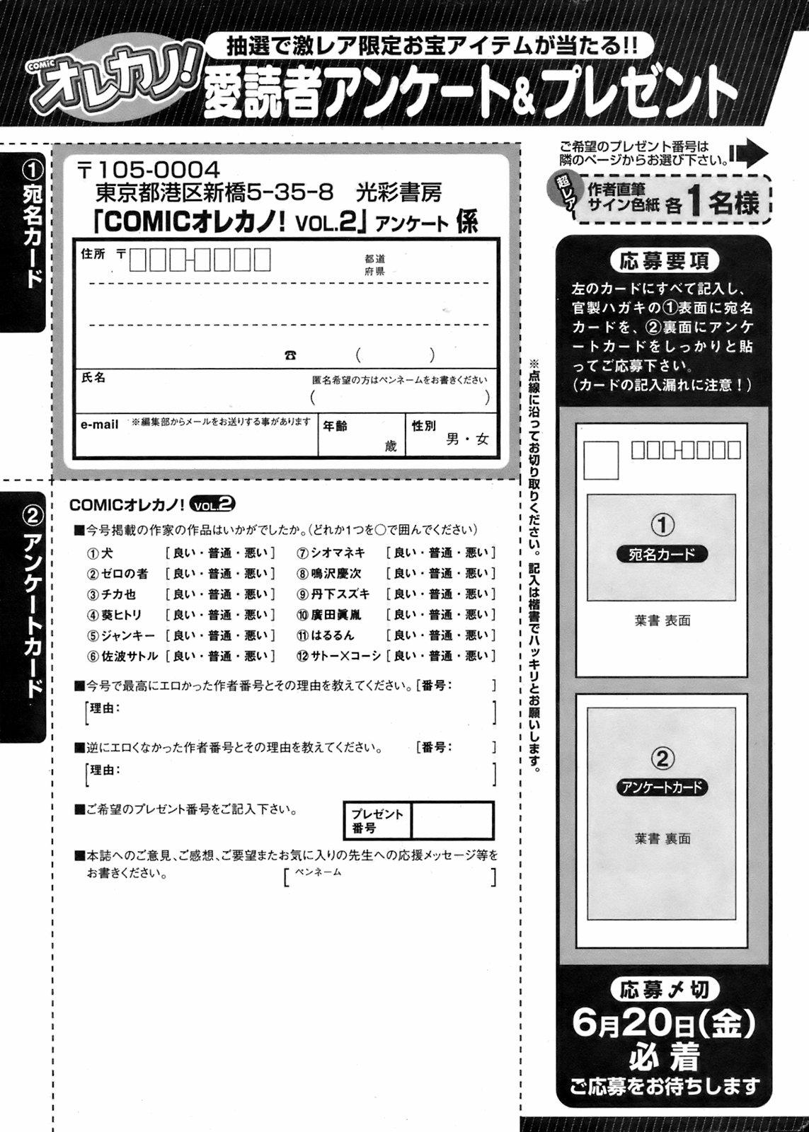 COMIC Orekano 2008-06 Vol. 2 210