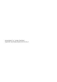 Hoshi no Love Letter | Stardust’s Love-Letter 2