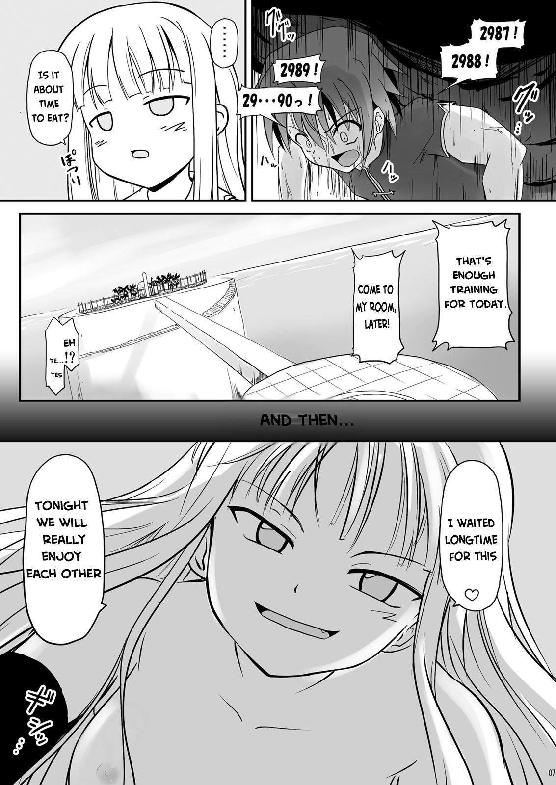 Women Sucking Dicks Shibotte Loli Babaa-sama! - Mahou sensei negima Teenies - Page 7
