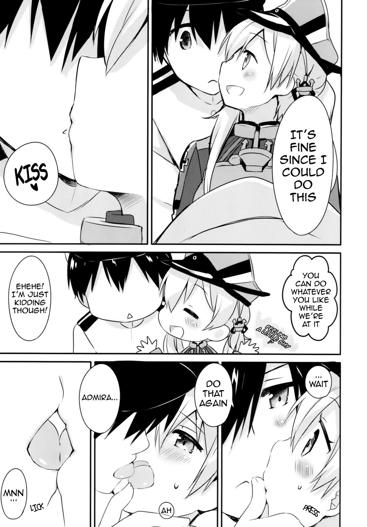 Kissing Admiral-san Atatakai no ga Iino? | Admiral, Can I Keep You Warm? - Kantai collection Porn - Page 8
