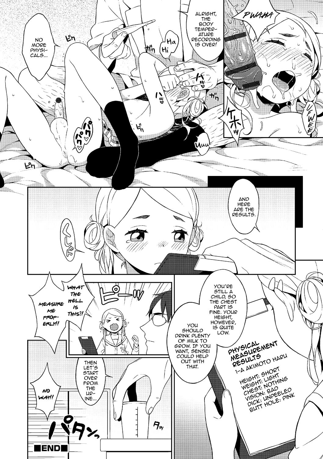 Huge Boobs Hentai Sensei to Shintai Sokutei Women - Page 8