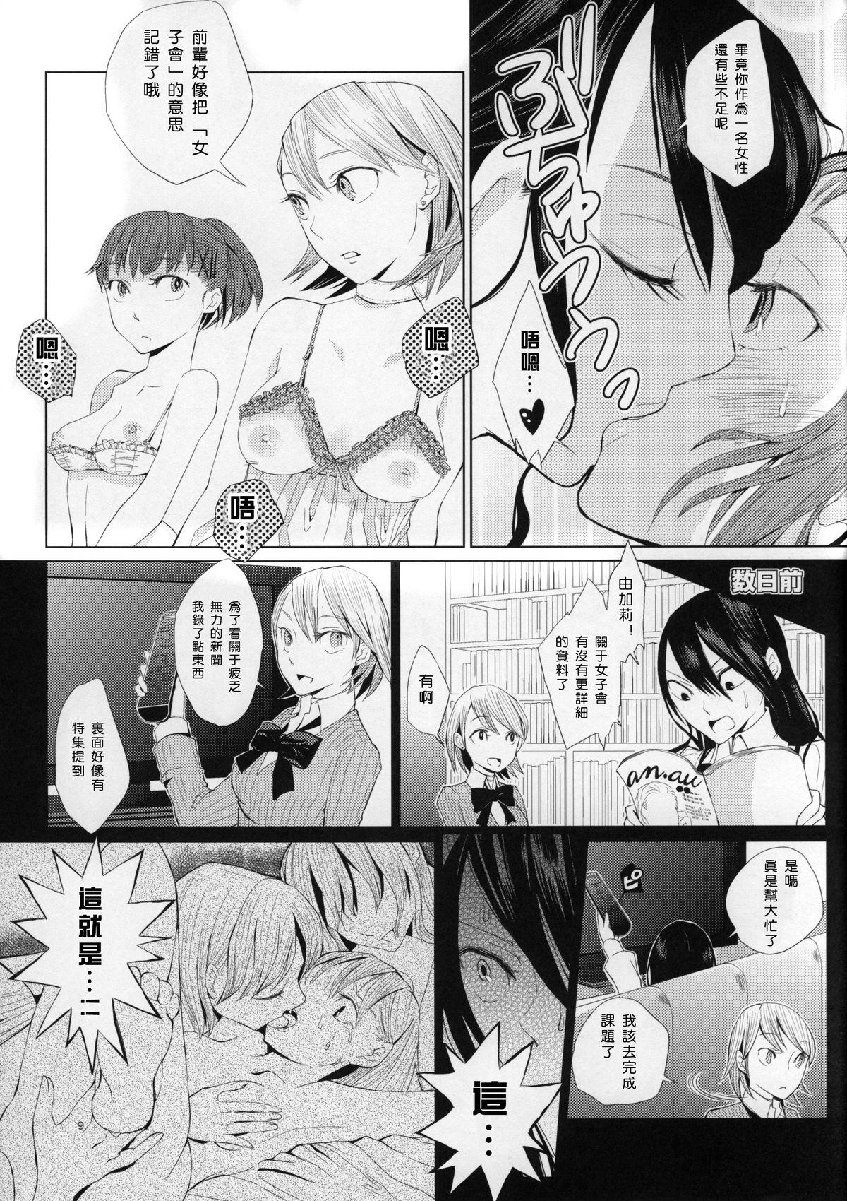 Kissing YURI SONA 2 Yoru no Joou - Midnight Queen - Persona 3 Blackcock - Page 8