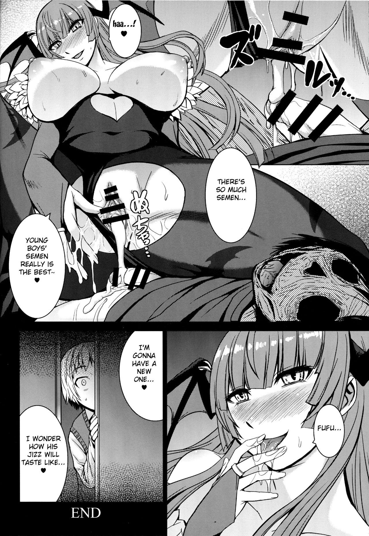 Perfect Butt Inma Futatabi - Succubus comes again. - Darkstalkers Sister - Page 19