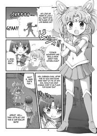 Sailor Moon Chibiusa and Saturn 3