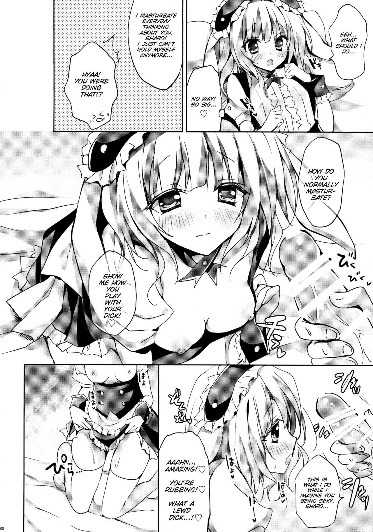 Breast Gochuumon wa Sharo-chan Desu ka? - Gochuumon wa usagi desu ka Chilena - Page 8
