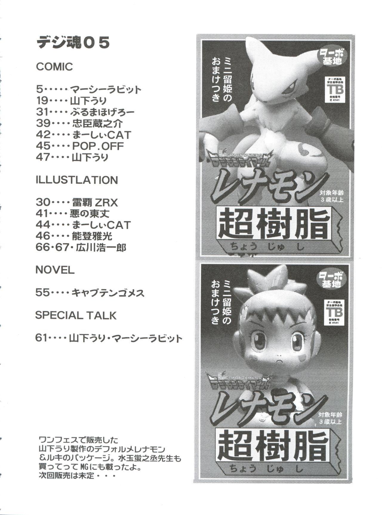 Actress Digitama 05 - Digimon adventure Digimon frontier Thief - Page 3