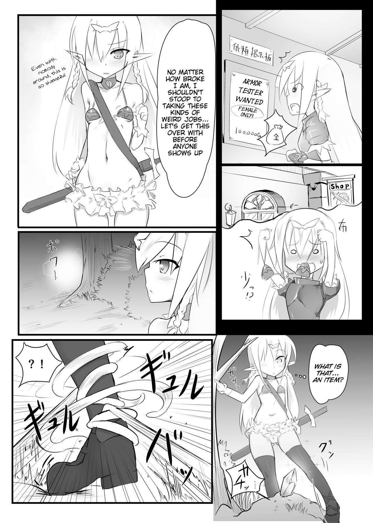 Boob Kusuguri Quest Humiliation - Page 4
