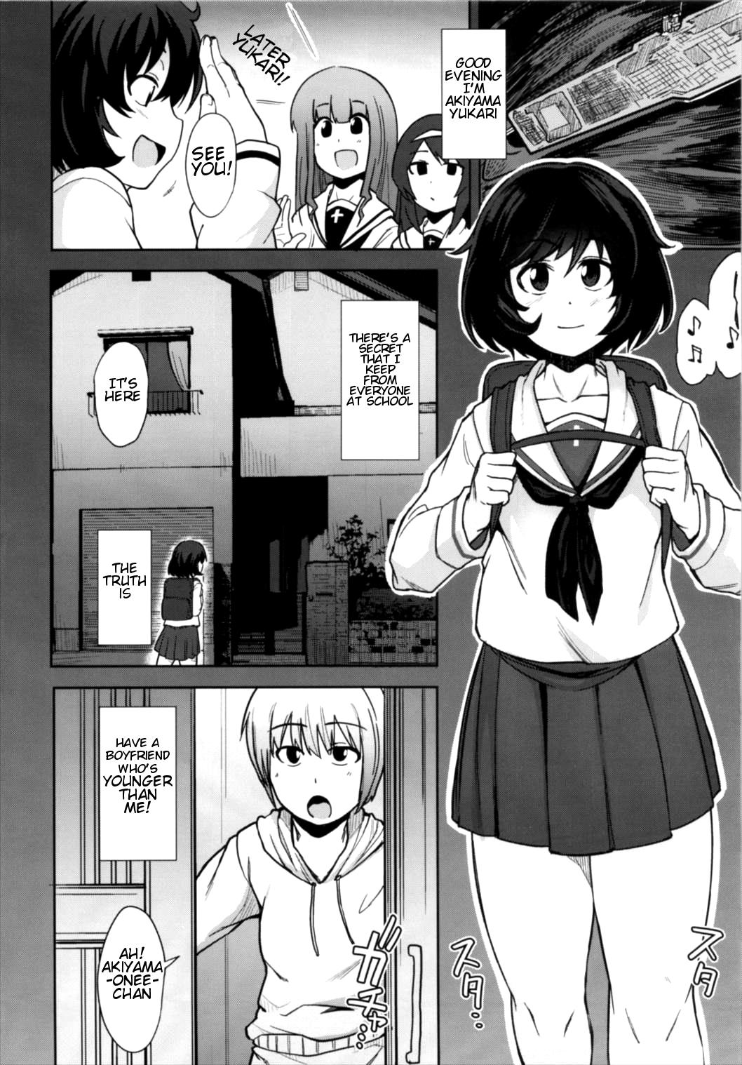 Petite Teenager Toshishita Kareshi to Icha Love Sakusen! - Girls und panzer Realitykings - Page 3