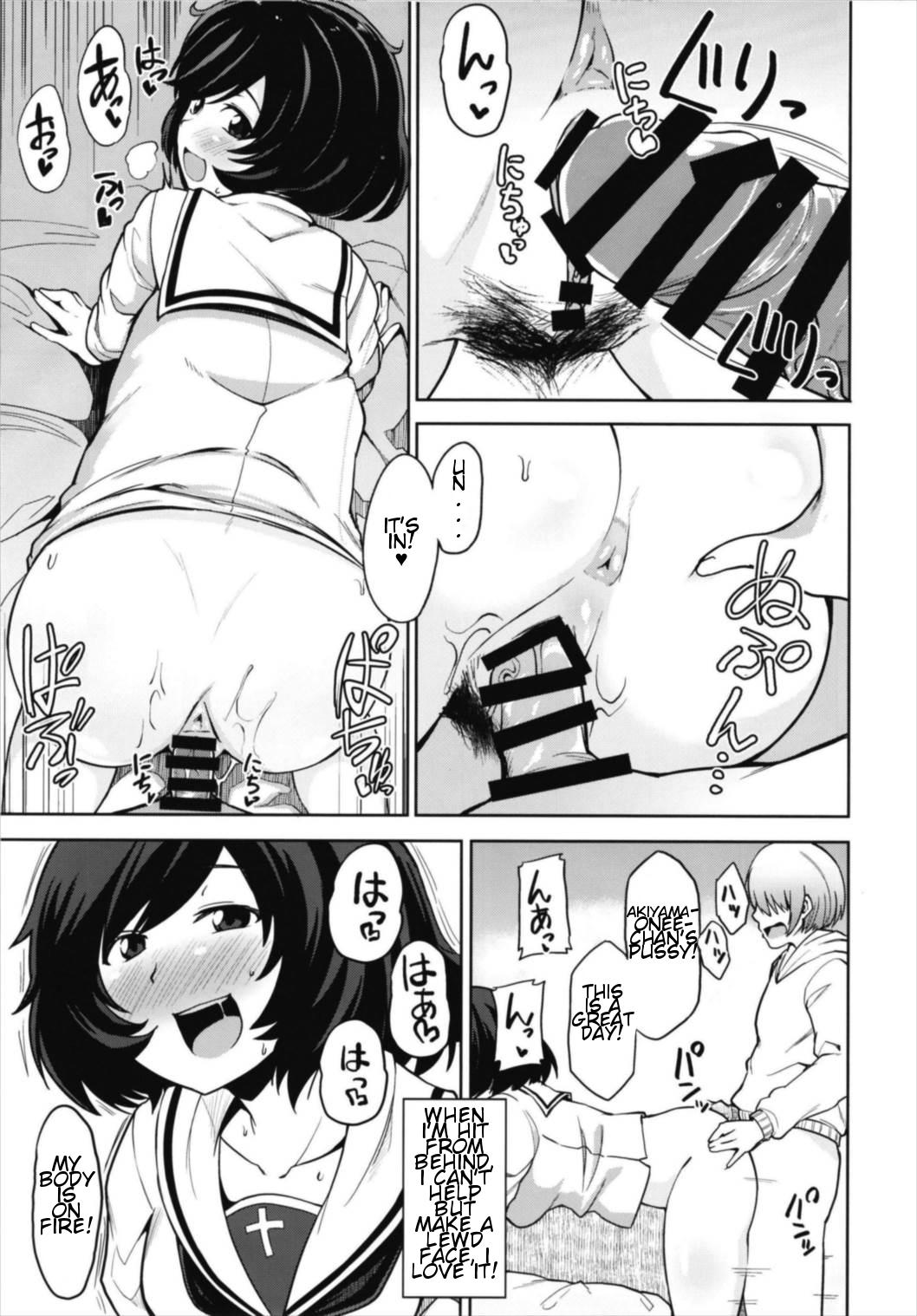 Best Blow Job Ever Toshishita Kareshi to Icha Love Sakusen! - Girls und panzer Swingers - Page 7