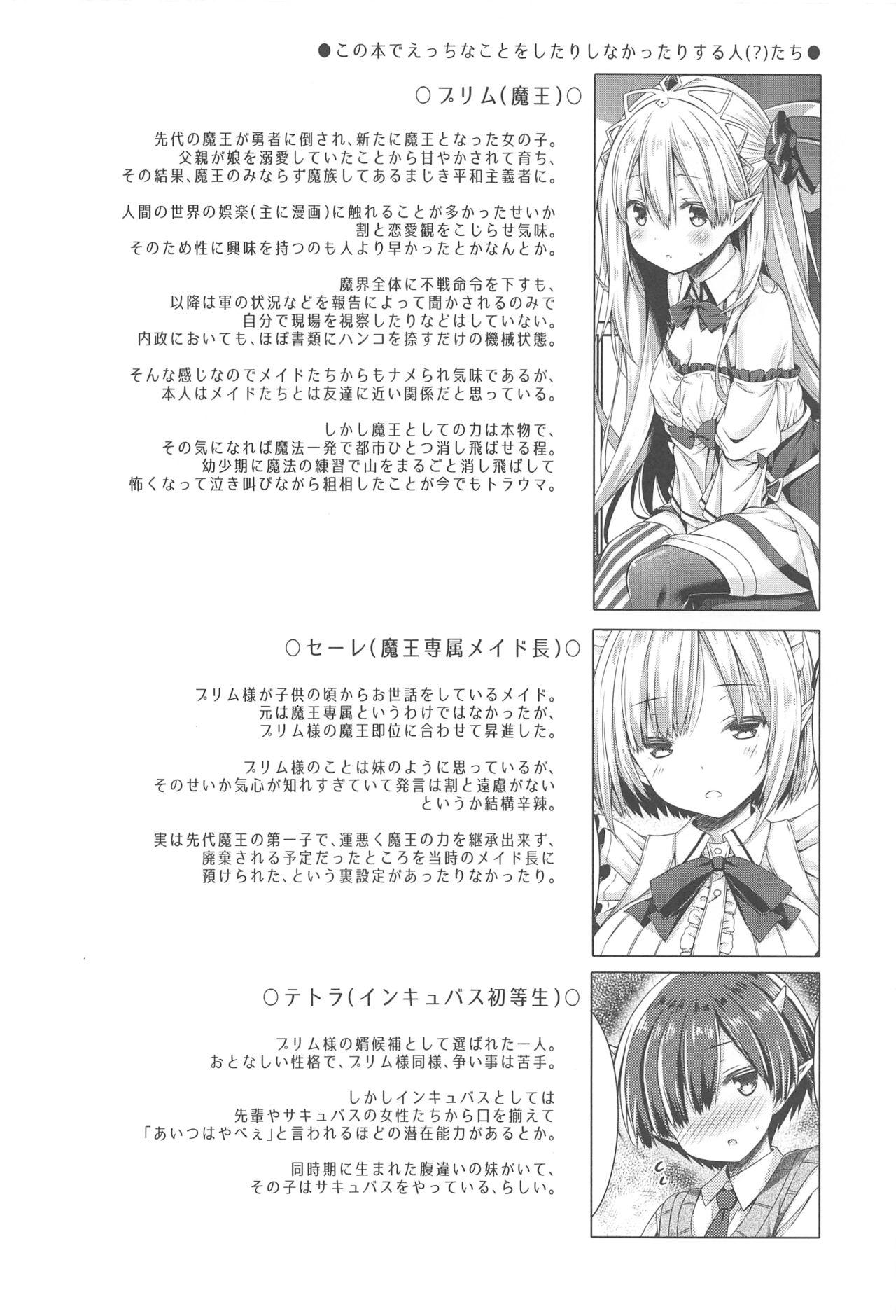 Sex Party Maou-sama o Taosu no ni Yuusha mo Seiken mo Irimasen. - Original Xxx - Page 3