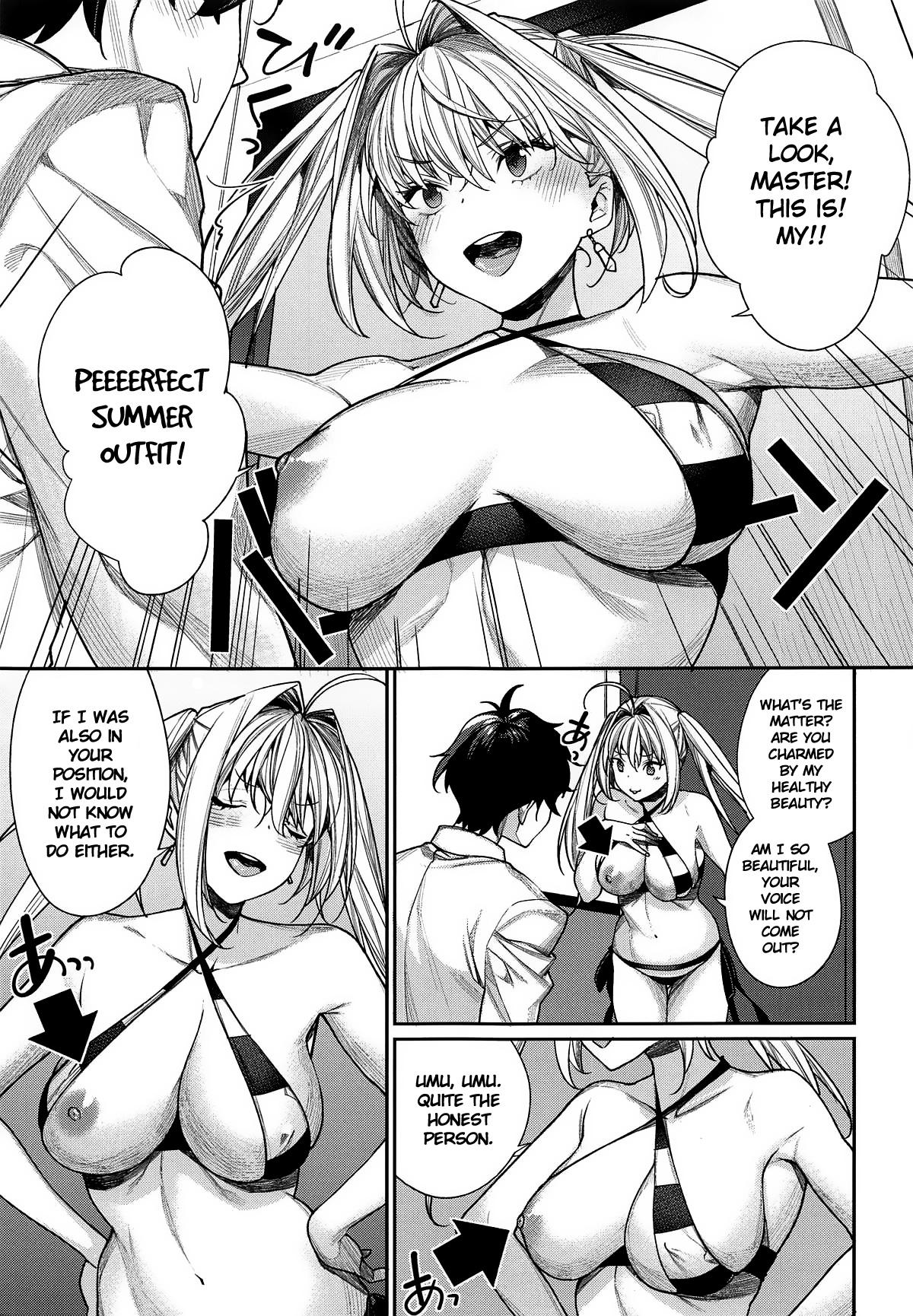 Pornstars Nero wa Master ni Naderaretai! - Fate grand order Camwhore - Page 4