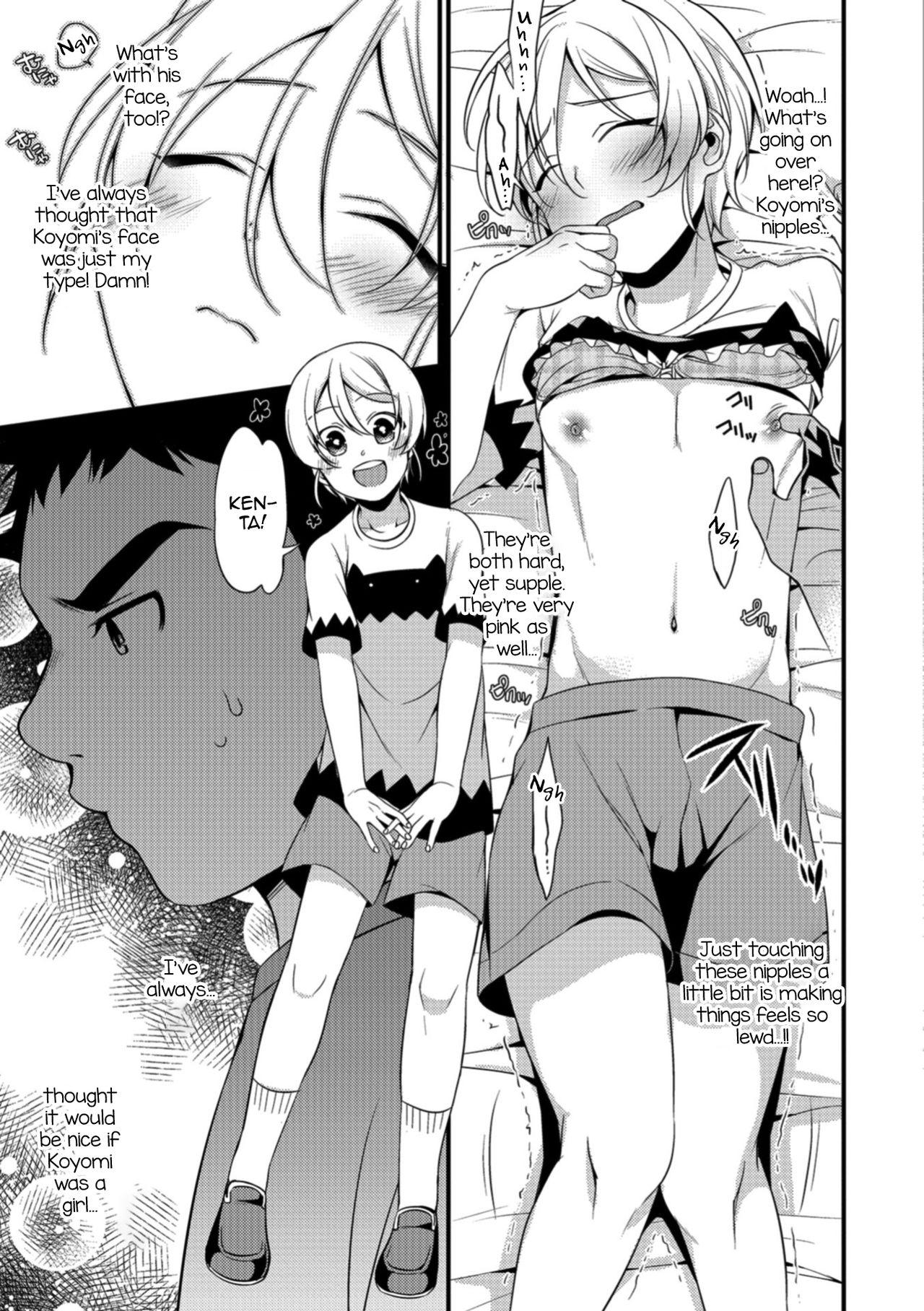Tranny Porn Sukebe Gokoro ni Koi Gokoro Women Sucking Dicks - Page 5