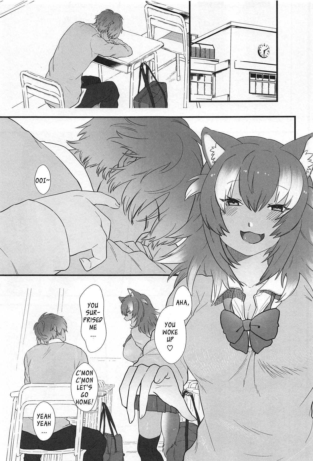 Bokep Kanojo ga Nihon Ookami no Baai. - Kemono friends Swallow - Page 3