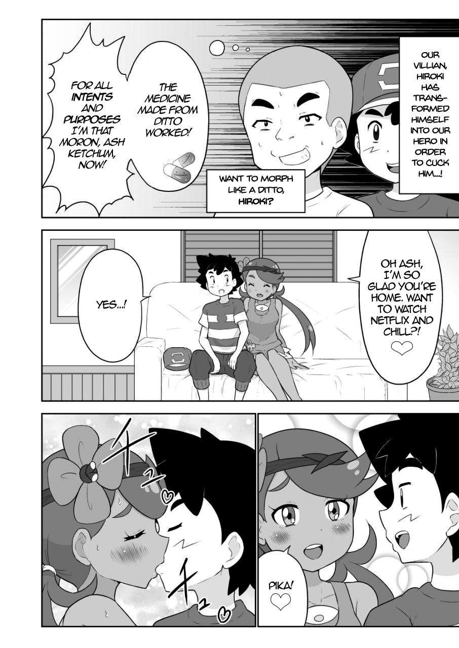 Anale Want to become a Pokemon?! Hiroki - Pokemon Huge Tits - Page 2