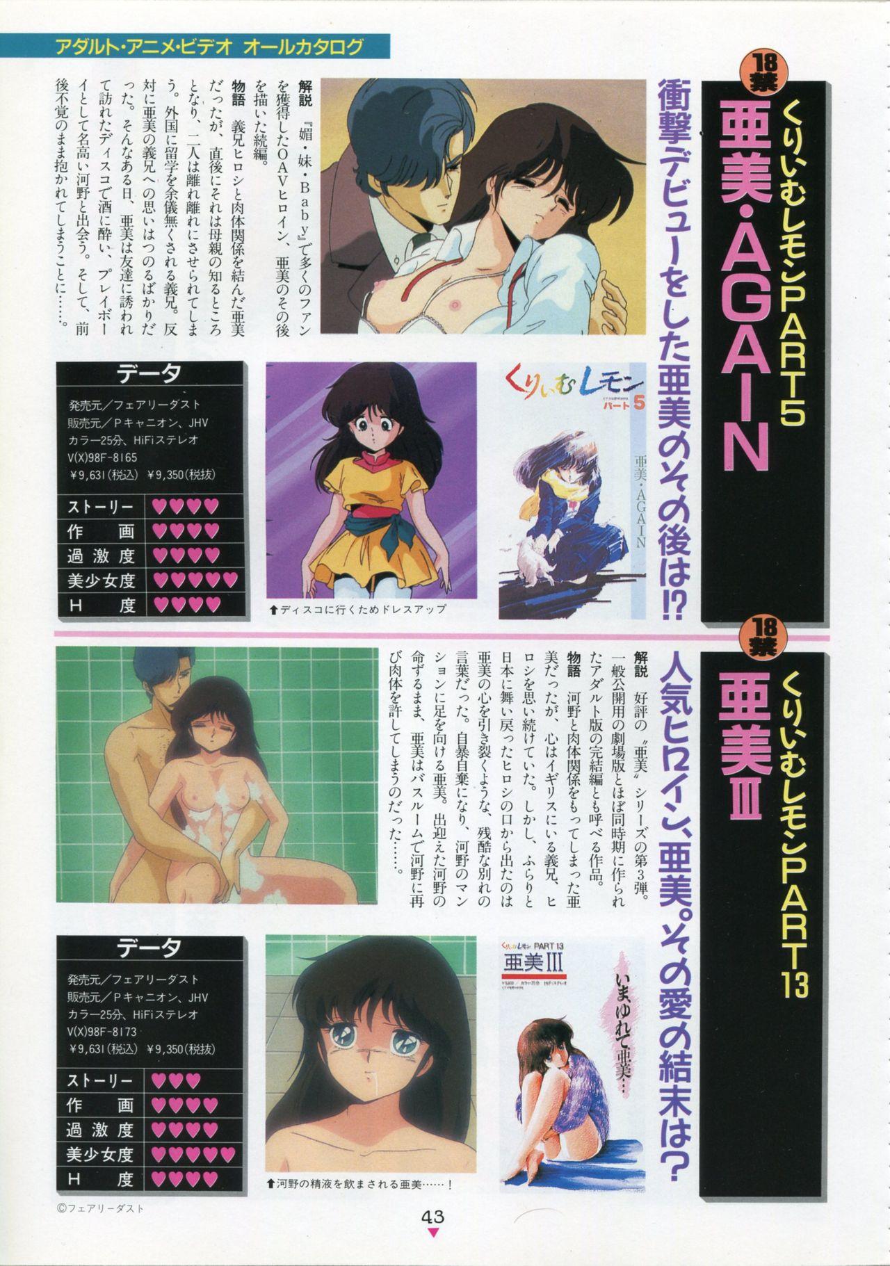 Bishoujo Anime Daizenshuu - Adult Animation Video Catalog 1991 38