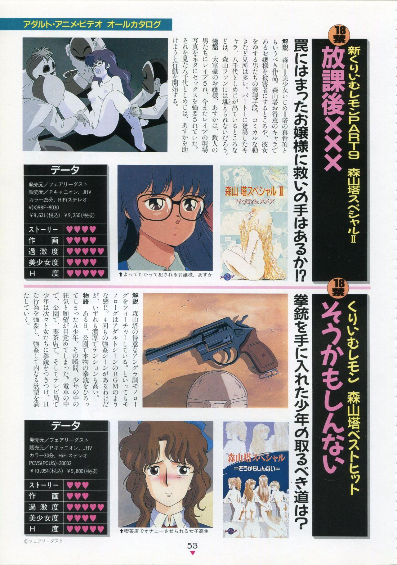 Bishoujo Anime Daizenshuu - Adult Animation Video Catalog 1991 48