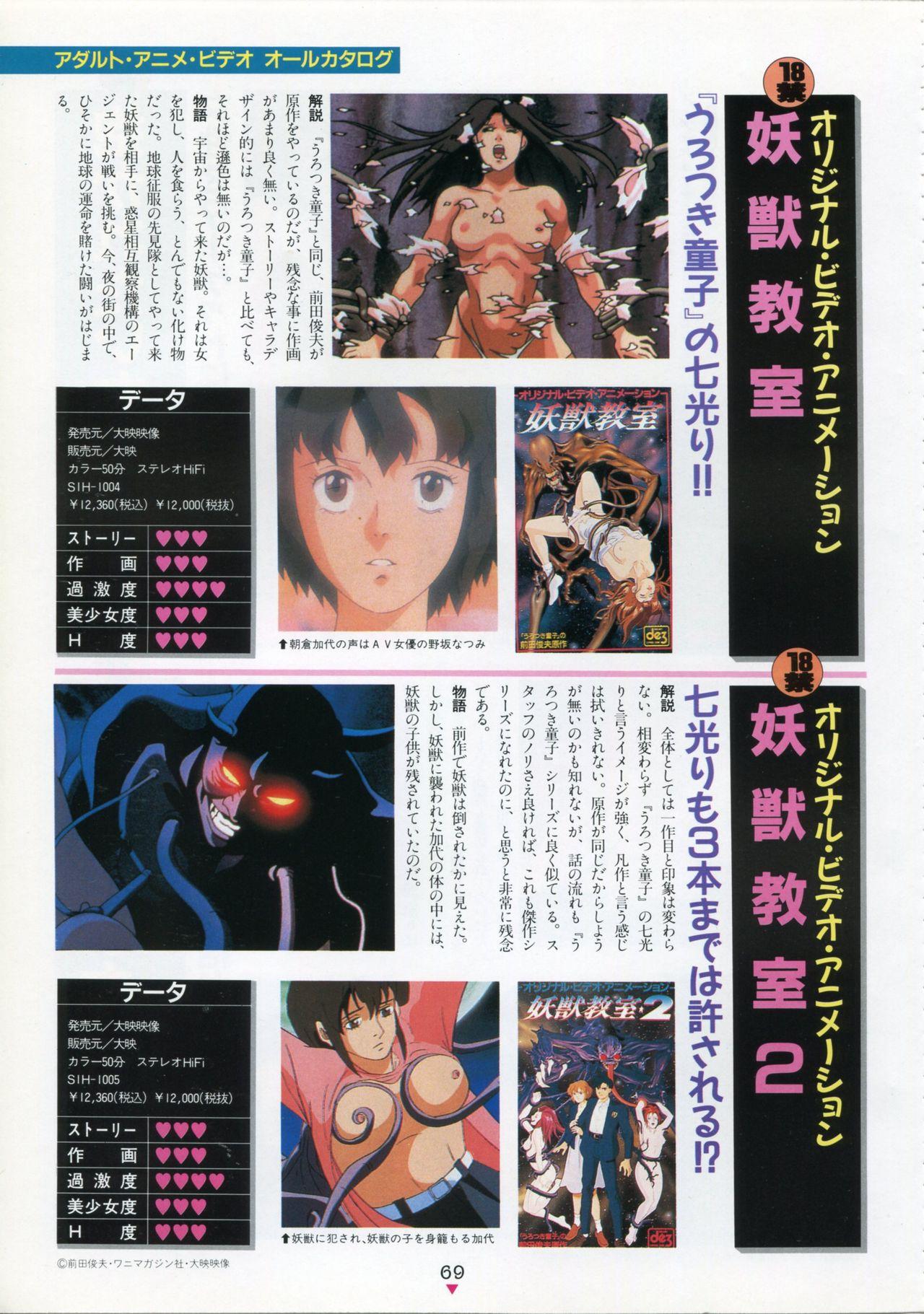 Bishoujo Anime Daizenshuu - Adult Animation Video Catalog 1991 64