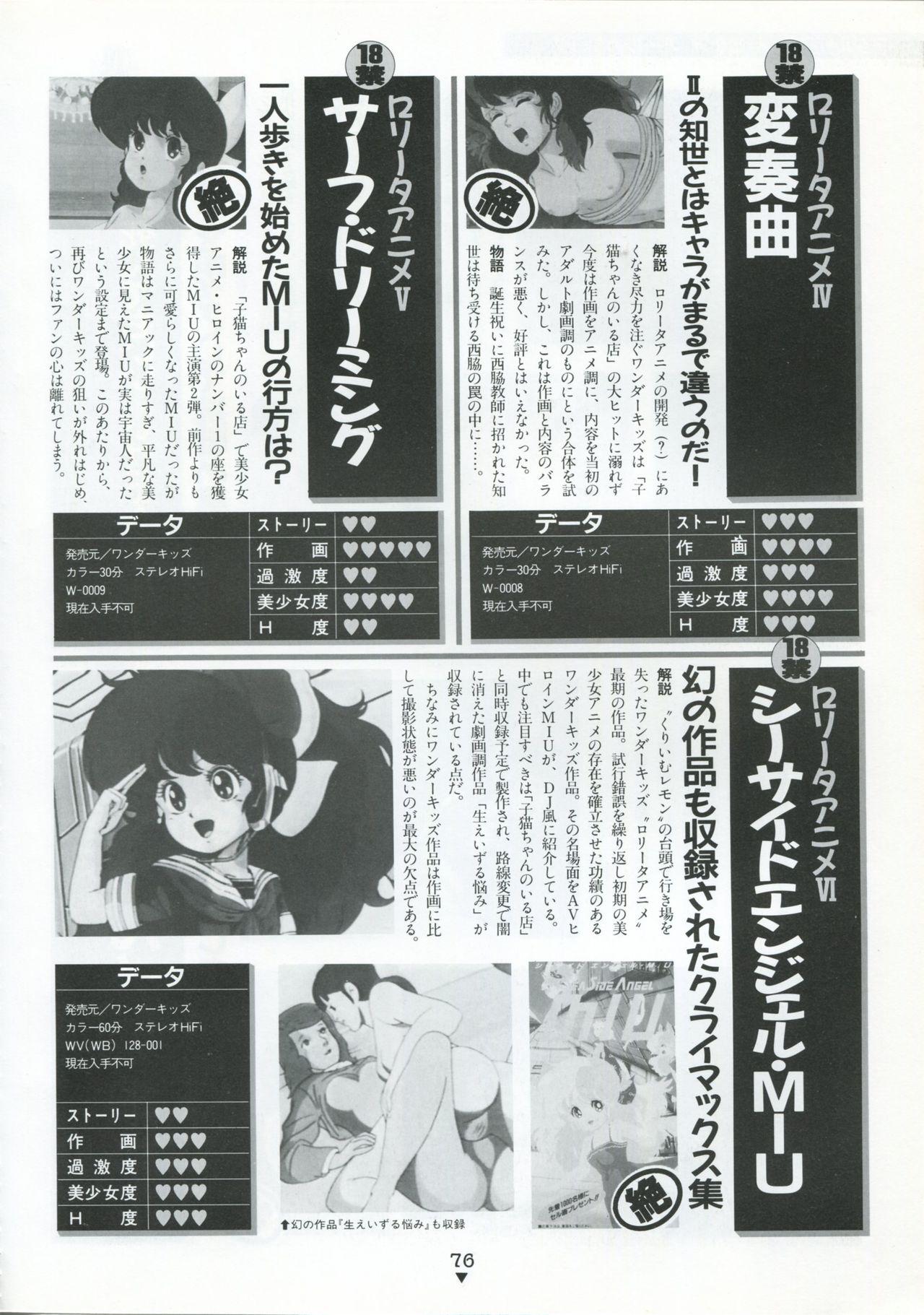 Bishoujo Anime Daizenshuu - Adult Animation Video Catalog 1991 71
