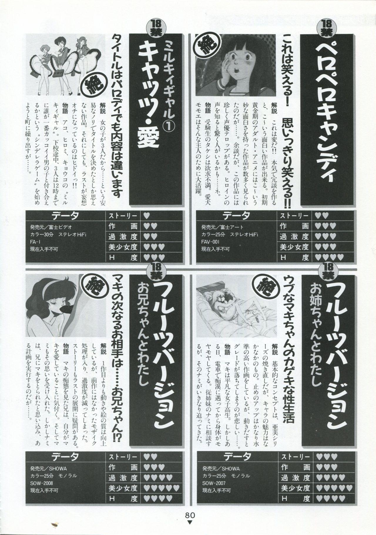 Bishoujo Anime Daizenshuu - Adult Animation Video Catalog 1991 75