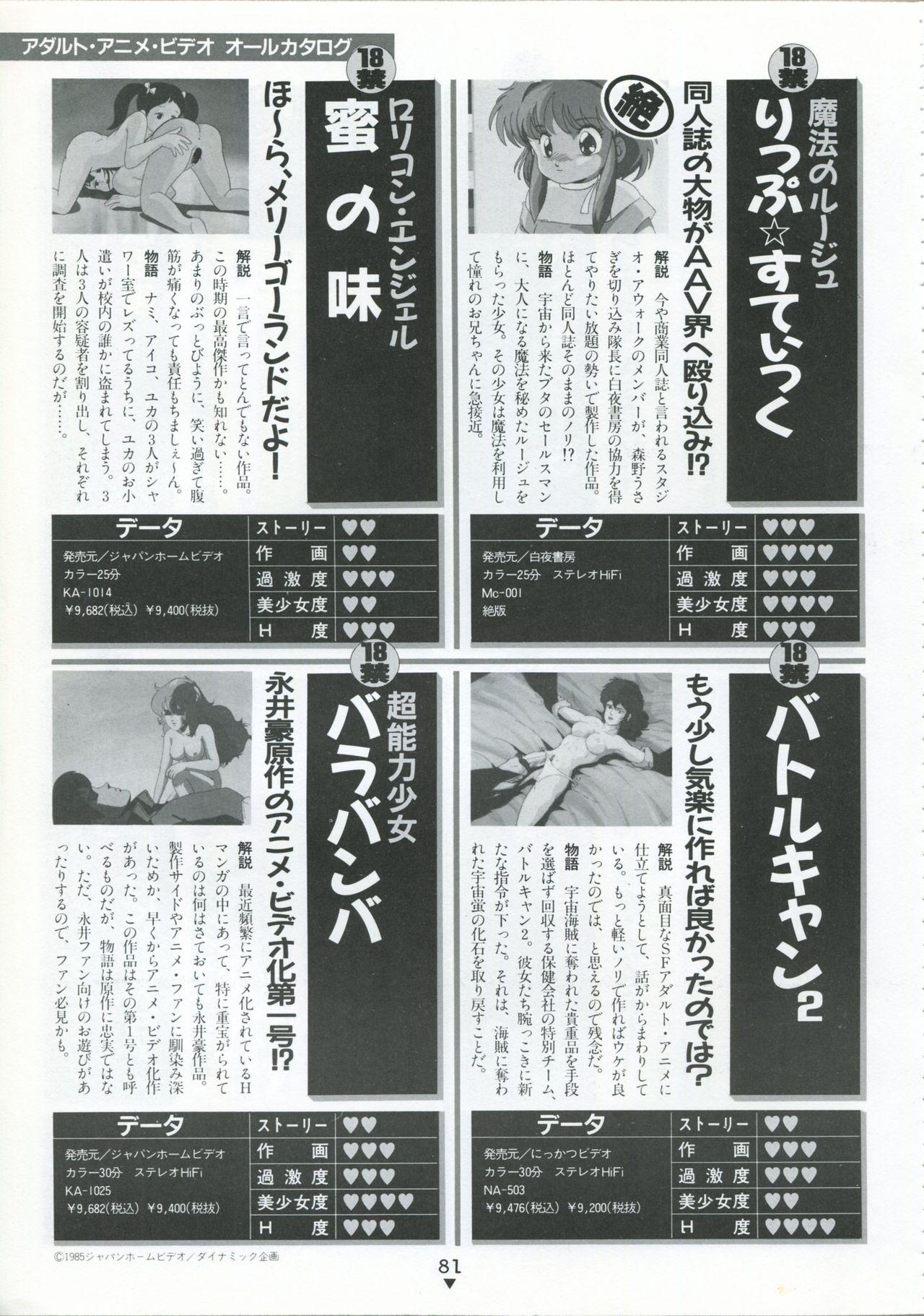 Bishoujo Anime Daizenshuu - Adult Animation Video Catalog 1991 76