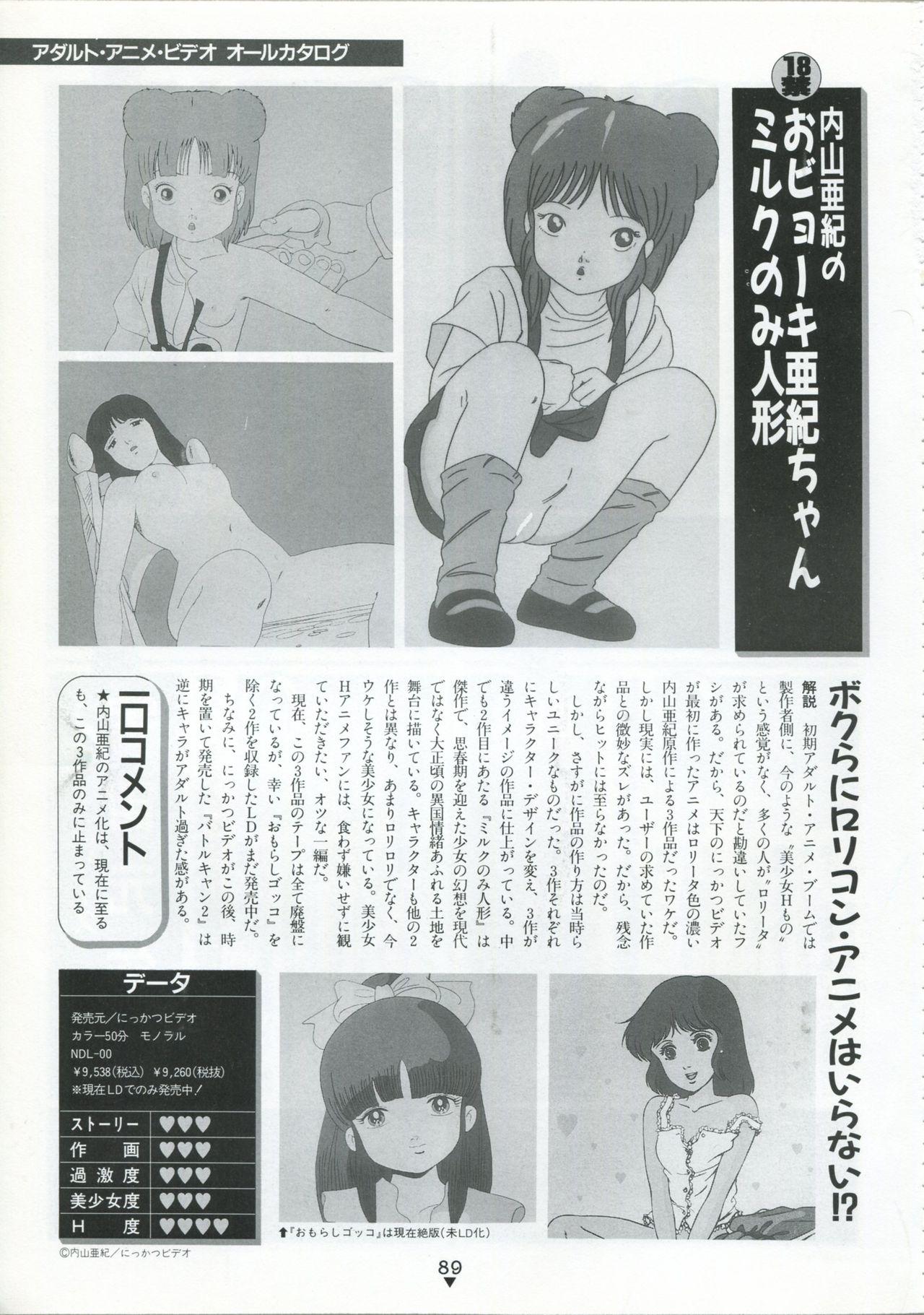 Bishoujo Anime Daizenshuu - Adult Animation Video Catalog 1991 84