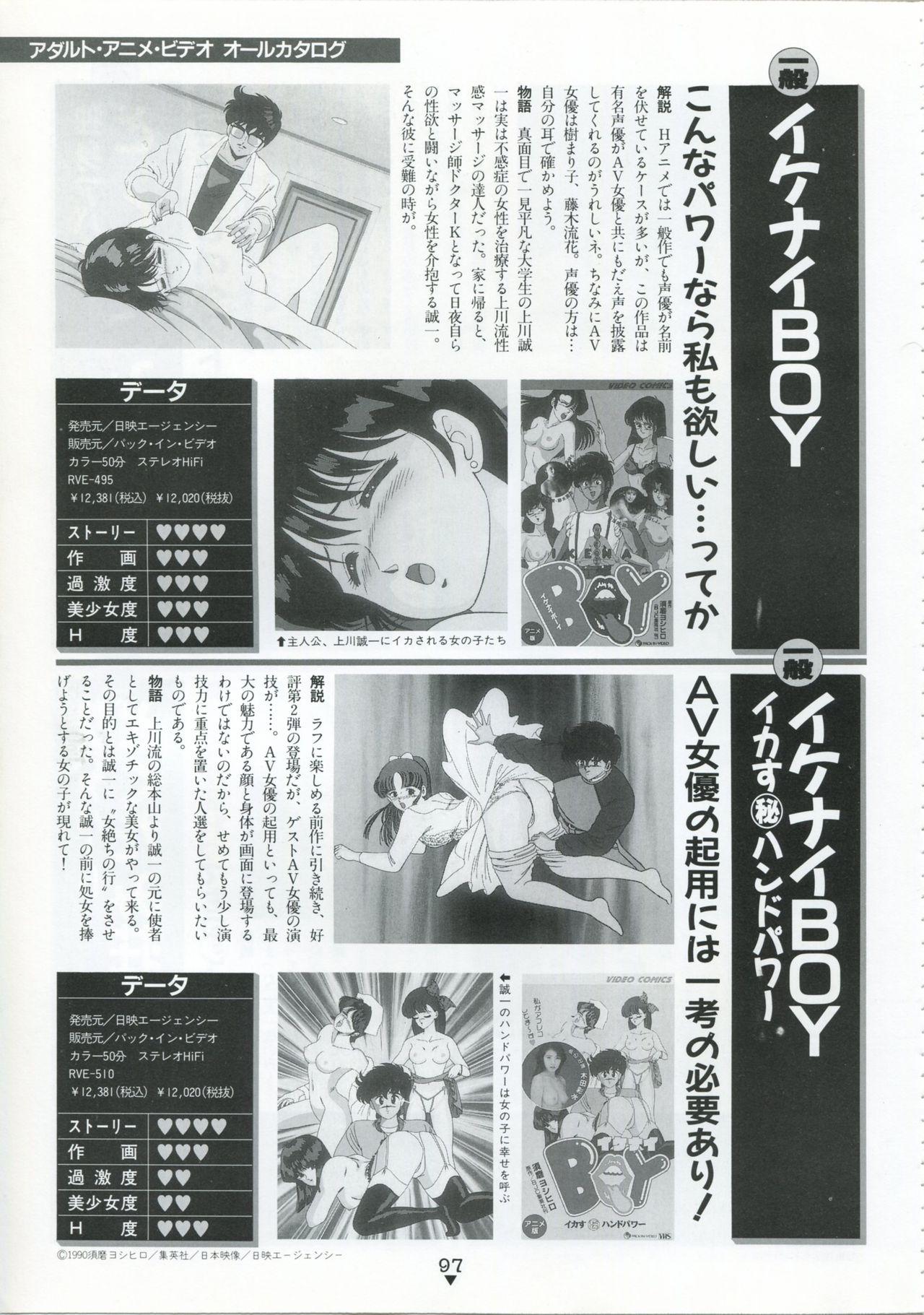 Bishoujo Anime Daizenshuu - Adult Animation Video Catalog 1991 92