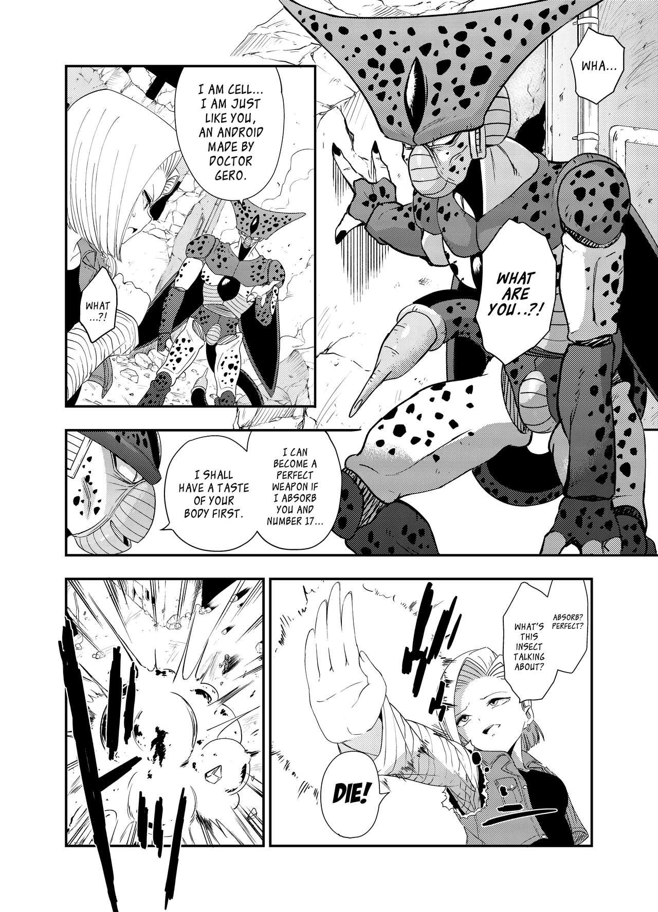 Dominate [Ameiro Biscuit (Susuanpan)] Cell no Esa ~Mirai Hen~ | Cell's Feed: Future Arc (Dragon Ball Z) [English] [Loli Soul] [Digital] - Dragon ball z Gay Physicalexamination - Page 3
