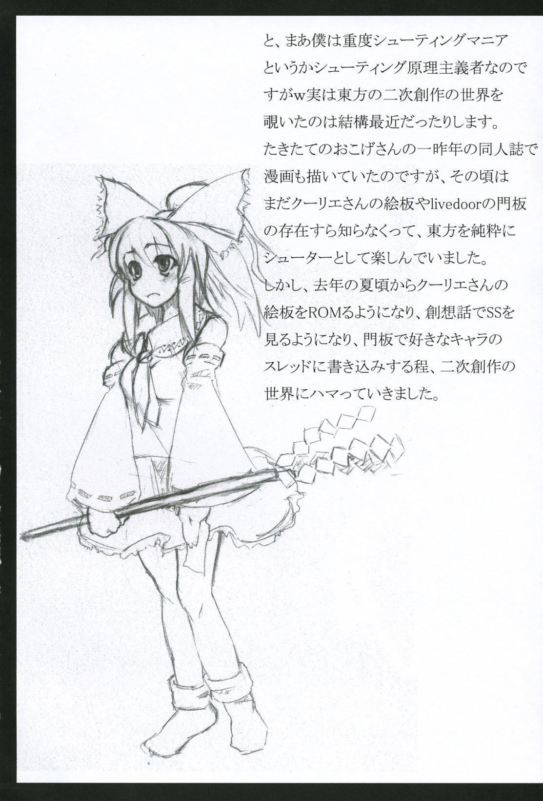 Touhou Reverse Vector Book, Falling to Earth 17