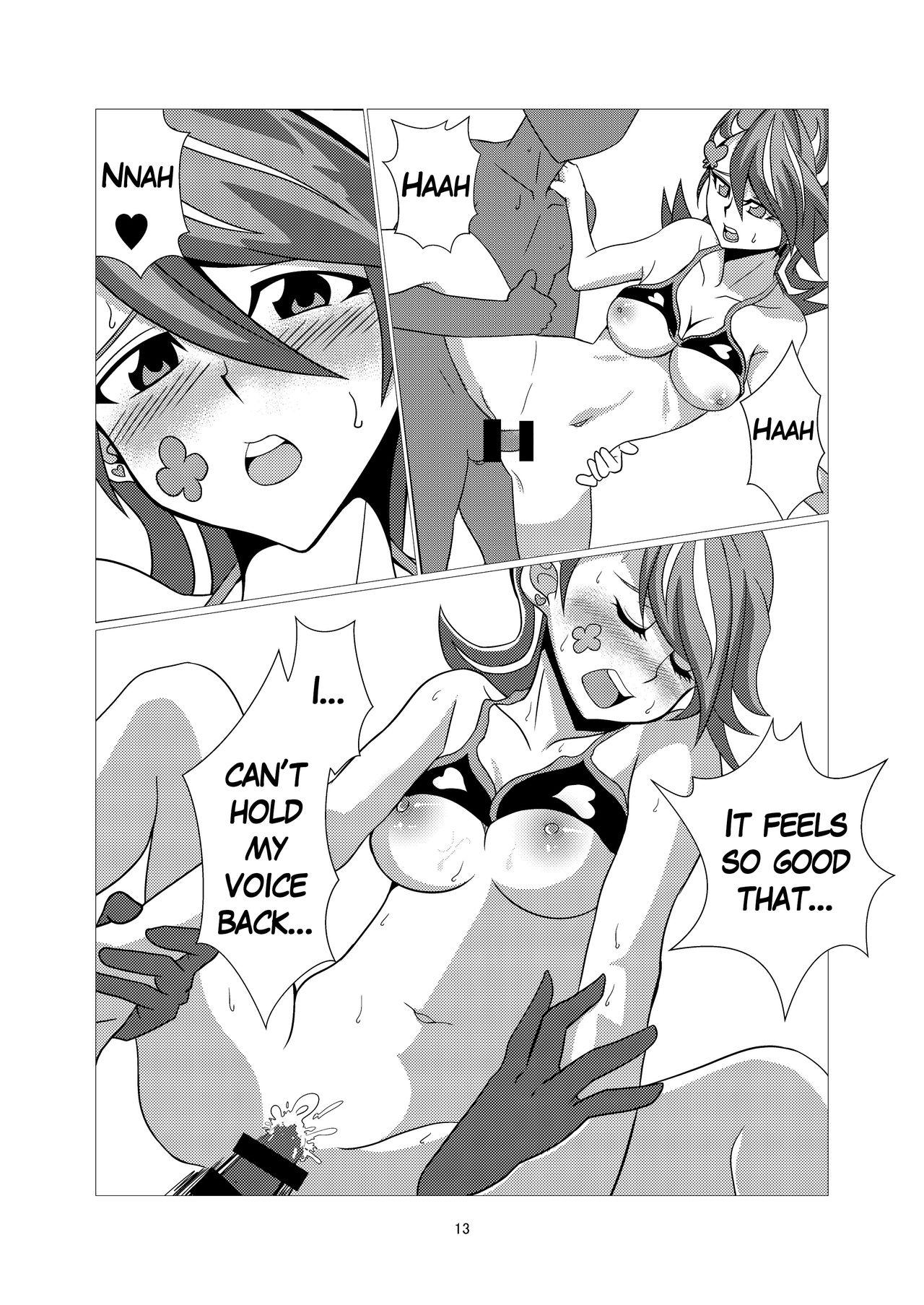 Fishnet Blue Girl-chan to Umi de Asobimashita - Yu gi oh vrains Fucking Girls - Page 12