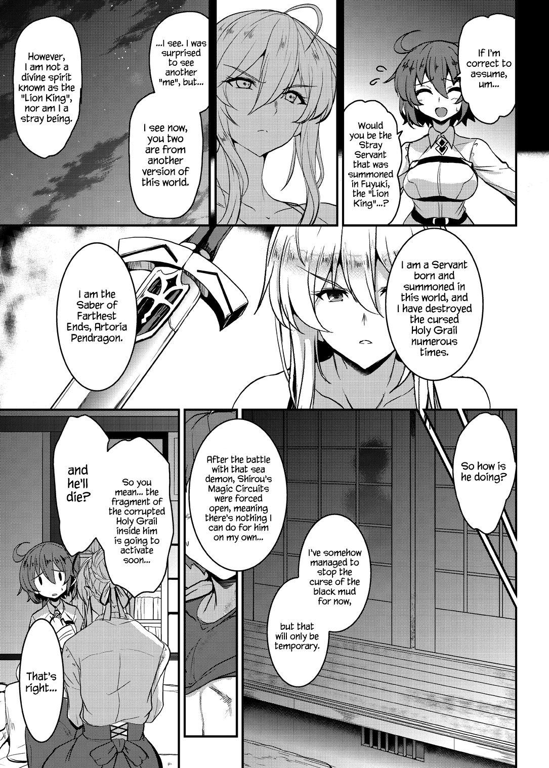 Slut Tonari no Chichiou-sama Yonmaku - Fate grand order Blackcock - Page 9
