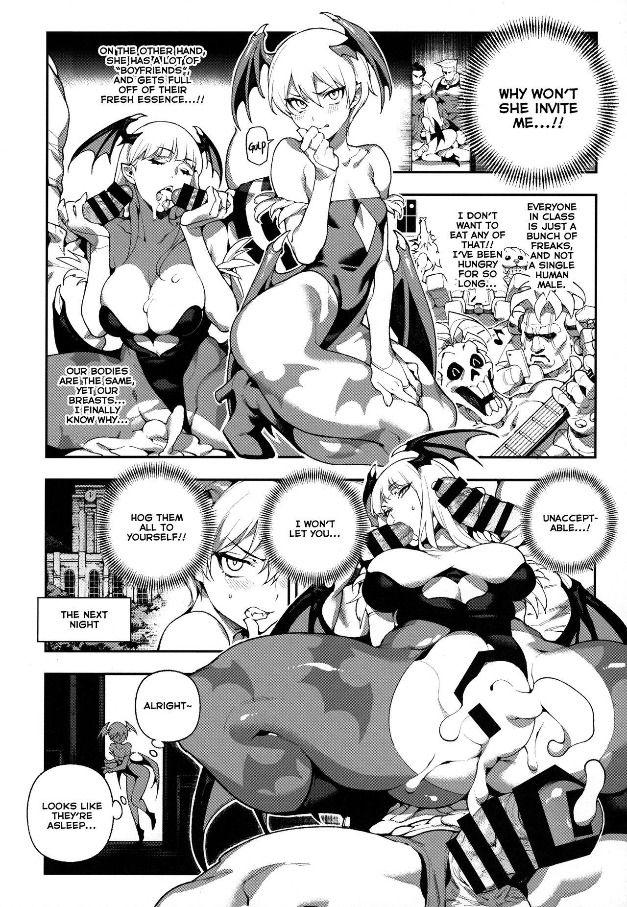 Hot Blow Jobs Fighter Girls ・ Vampire - Street fighter Darkstalkers Class Room - Page 6