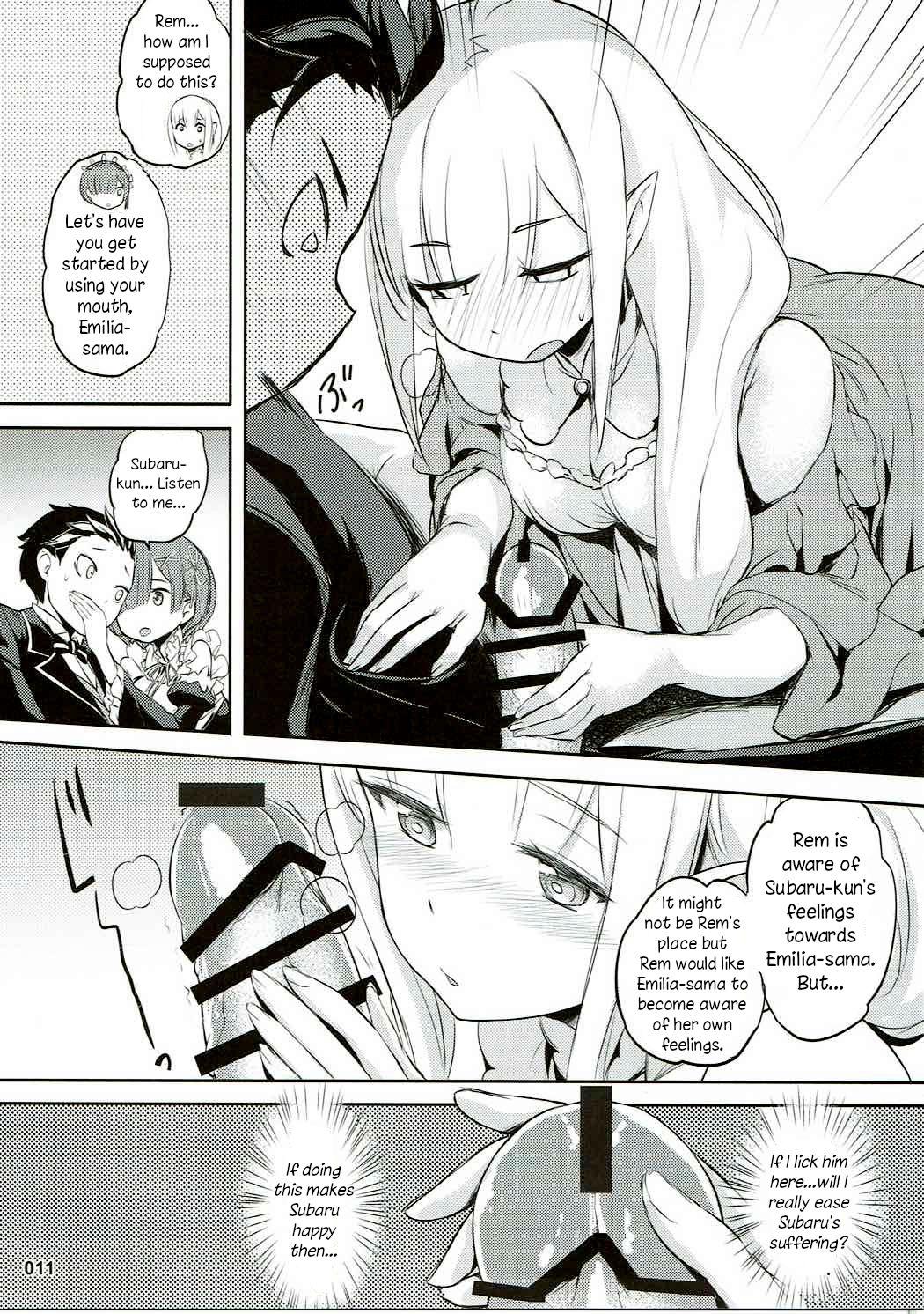 Women Sucking RE:Zero After Story - Re zero kara hajimeru isekai seikatsu Pendeja - Page 12