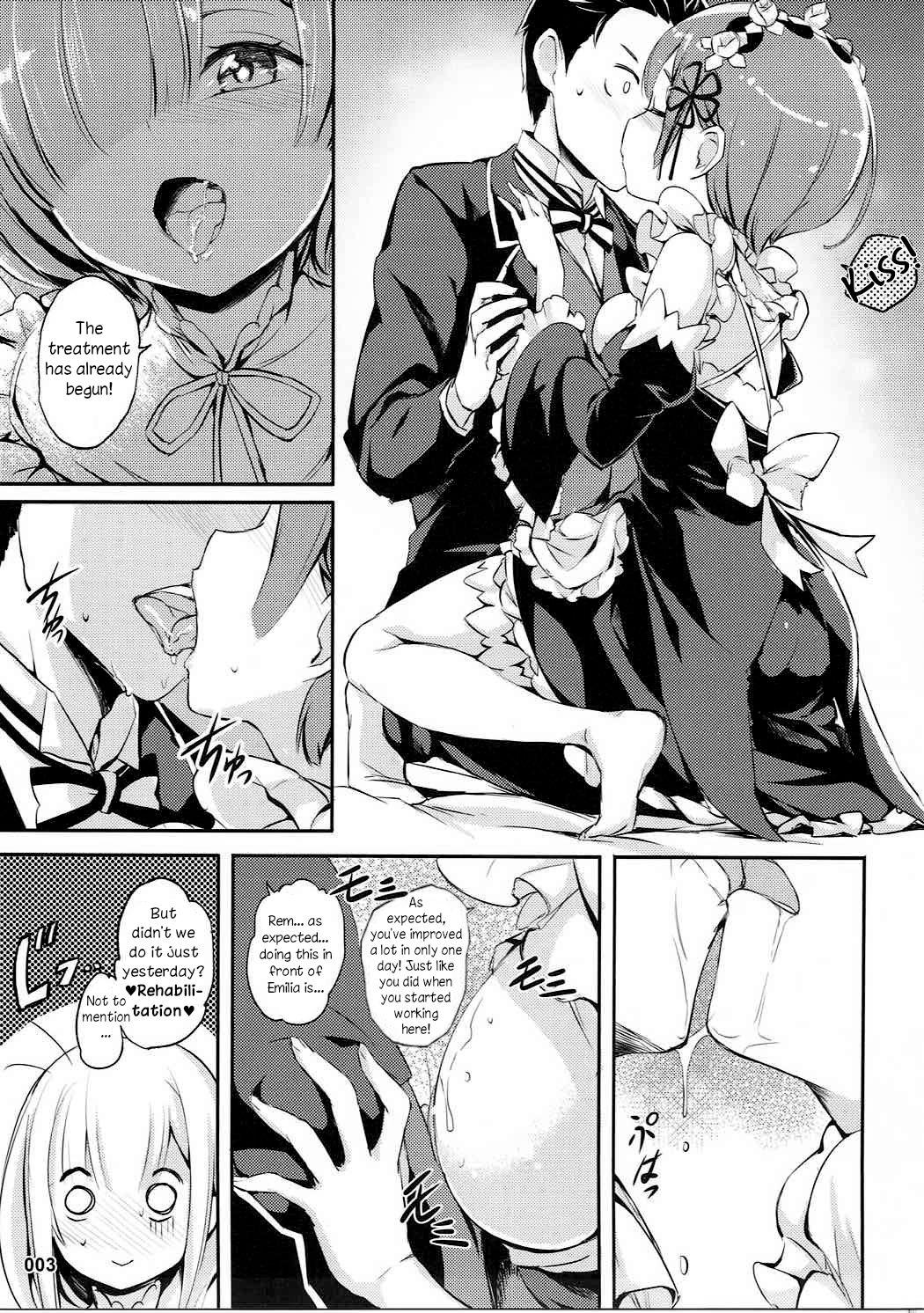 Erotic RE:Zero After Story - Re zero kara hajimeru isekai seikatsu Fantasy Massage - Page 4