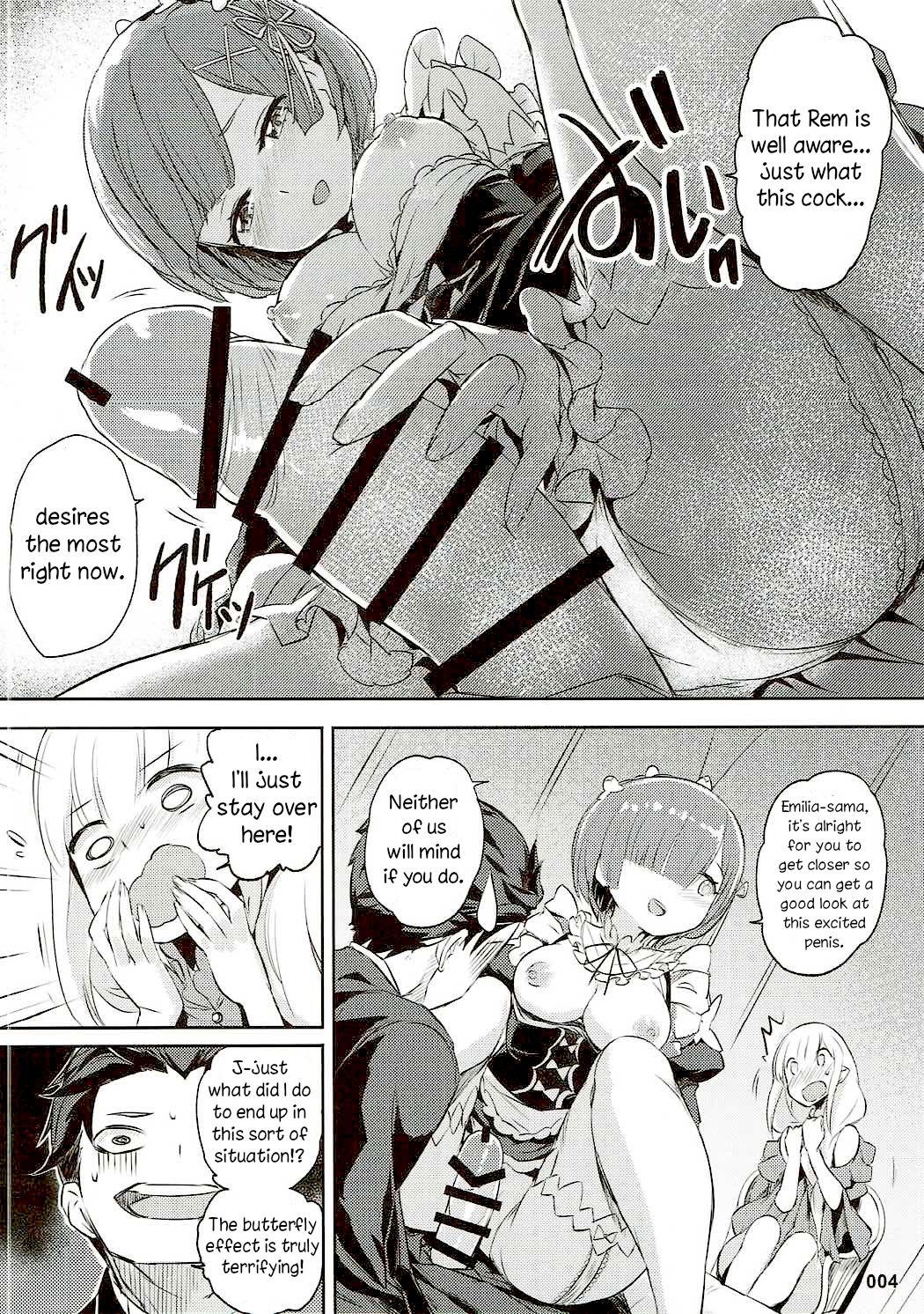 Women Sucking RE:Zero After Story - Re zero kara hajimeru isekai seikatsu Pendeja - Page 5