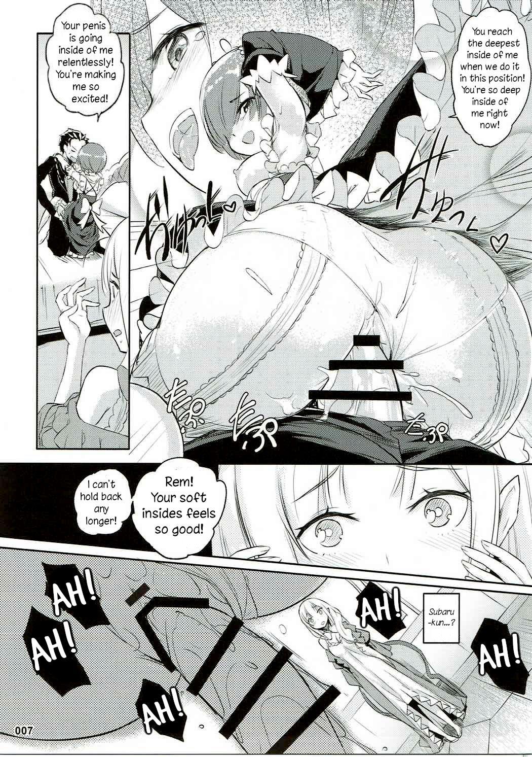 Rough Fucking RE:Zero After Story - Re zero kara hajimeru isekai seikatsu Monster Dick - Page 8