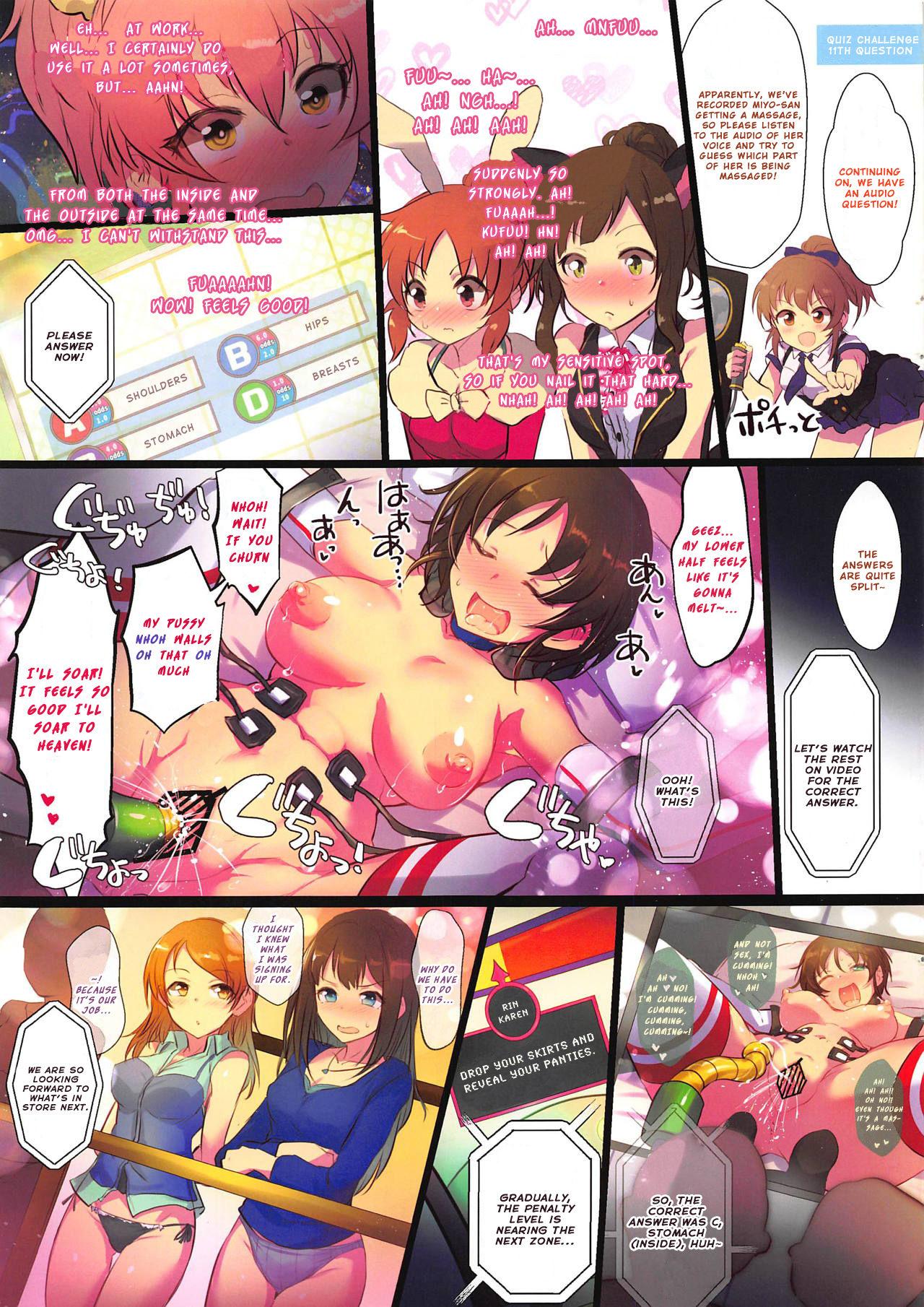 Huge Dick HiTEENS Powerful Paradise - The idolmaster Couple Fucking - Page 11