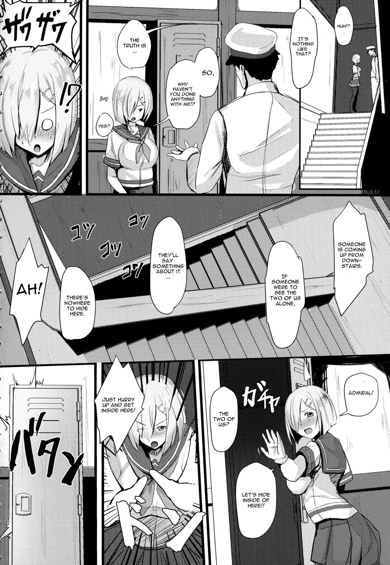 Sapphicerotica Teitoku wa Semai Toko Suki - Kantai collection Titten - Page 5