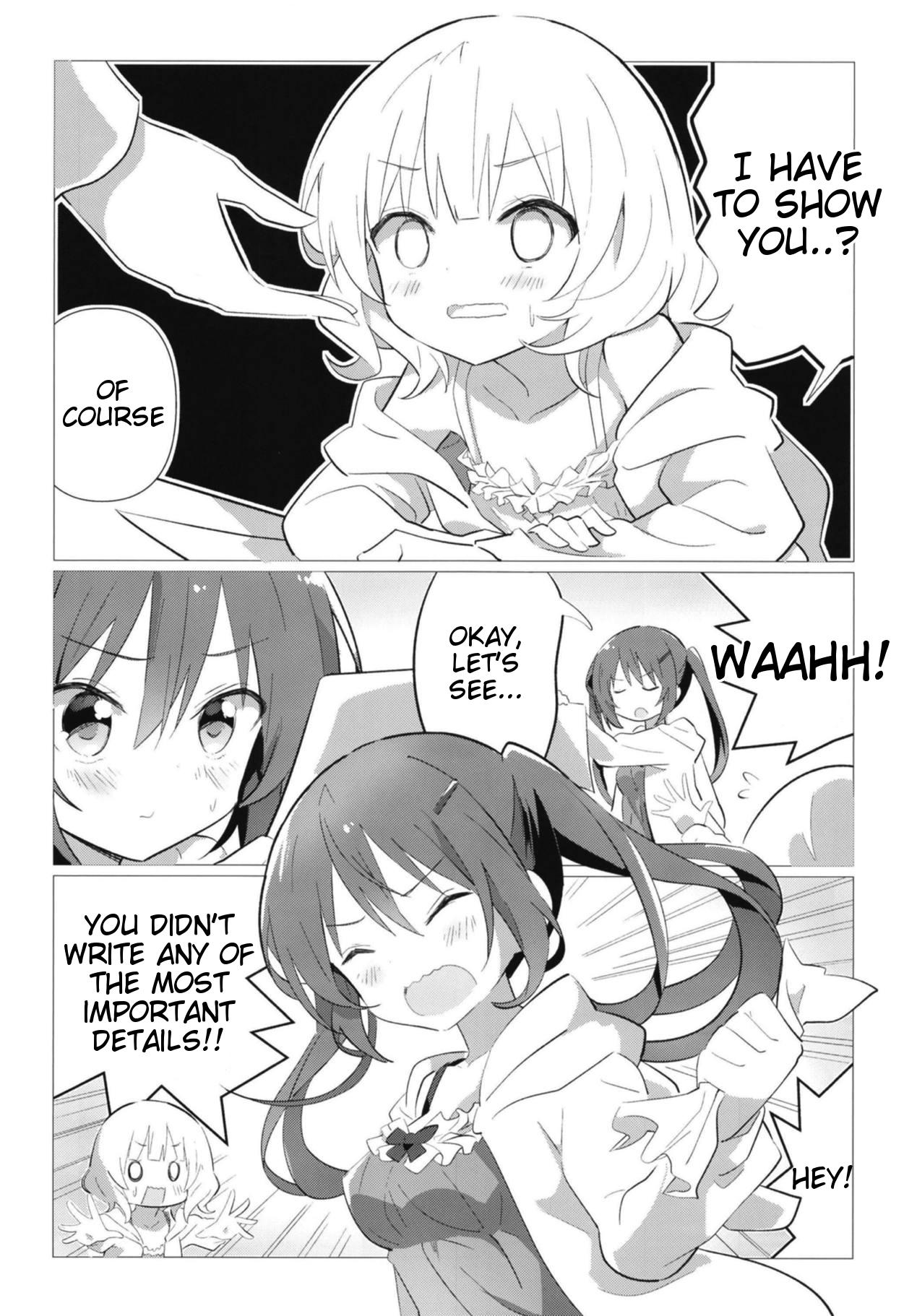 Pussy Licking Senpai to Yuri ni Mezameru Hon - Gochuumon wa usagi desu ka Cumswallow - Page 7