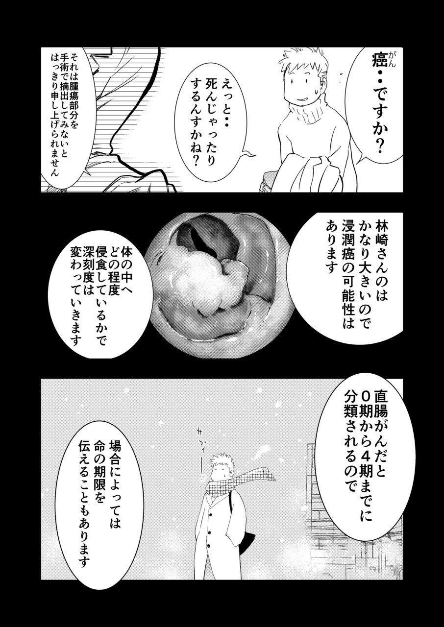 Jerk Off Instruction Gan to josō to fukuramu oppai 1 | Cancer, Cross-Dressing, and Inflating Boobs 1 - Original Rubia - Page 7