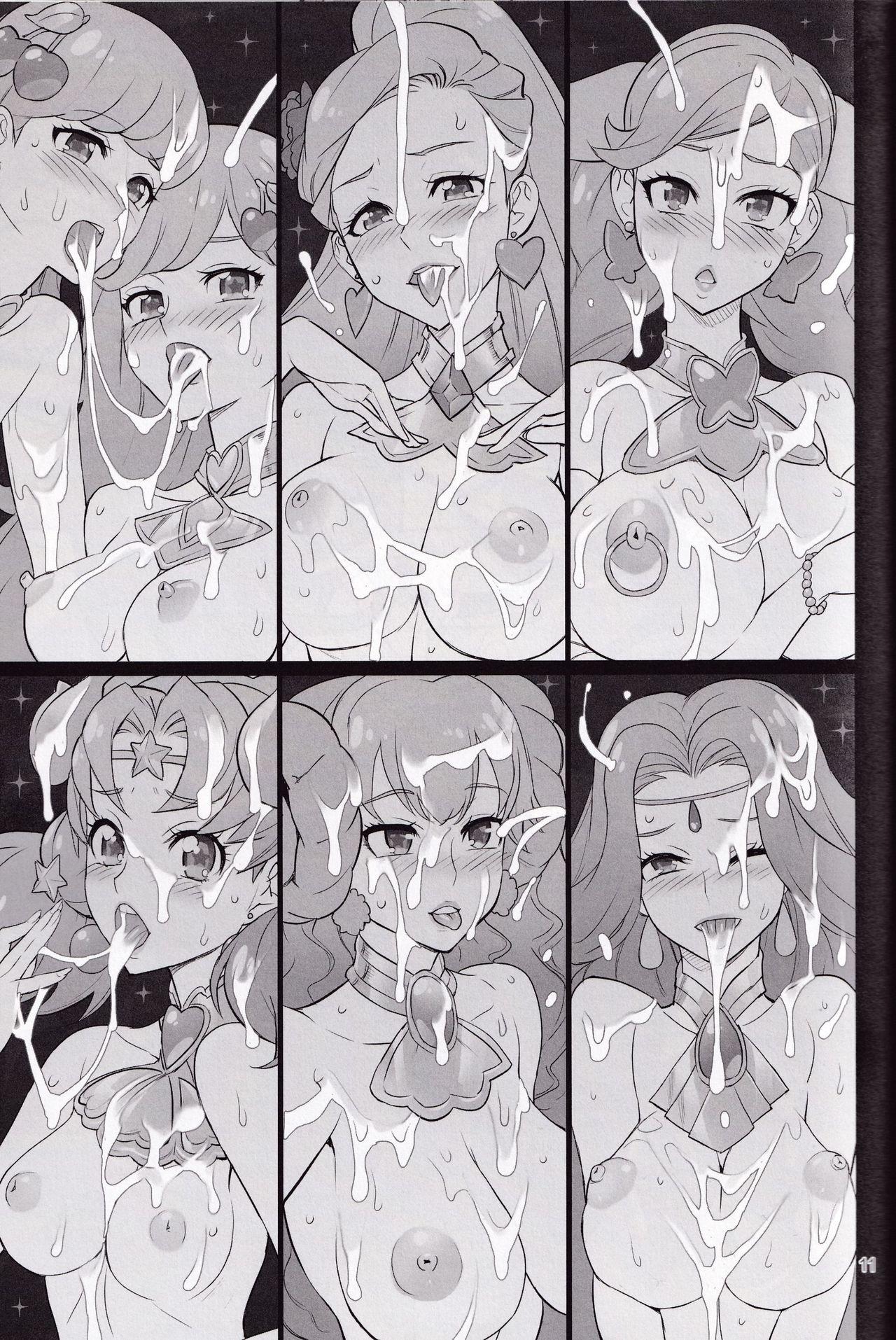 Shavedpussy Hakudaku Megami - Pokemon Star twinkle precure Clit - Page 10