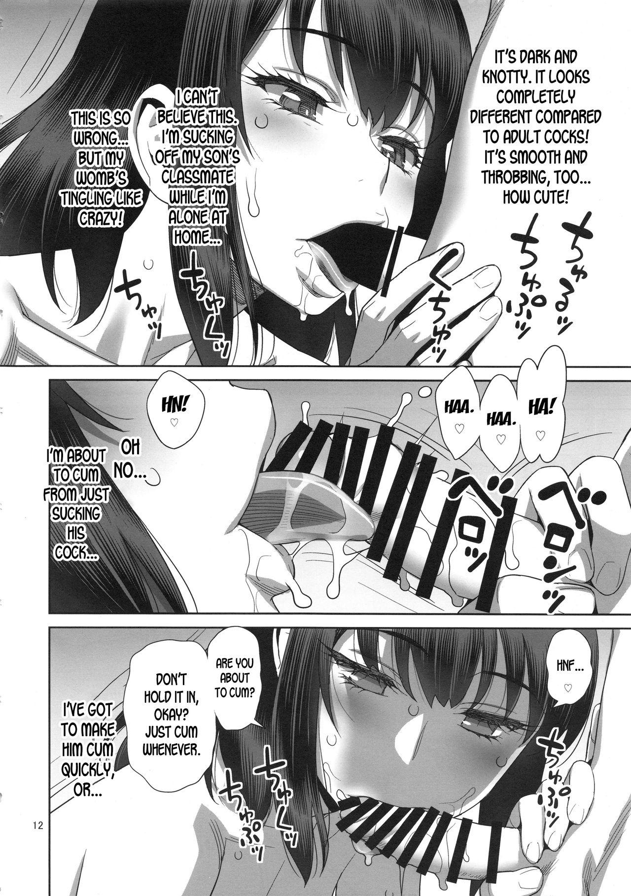 Throat Fuck Musuko no Doukyuusei wa Watashi no SeFri - Original Shemale Porn - Page 11