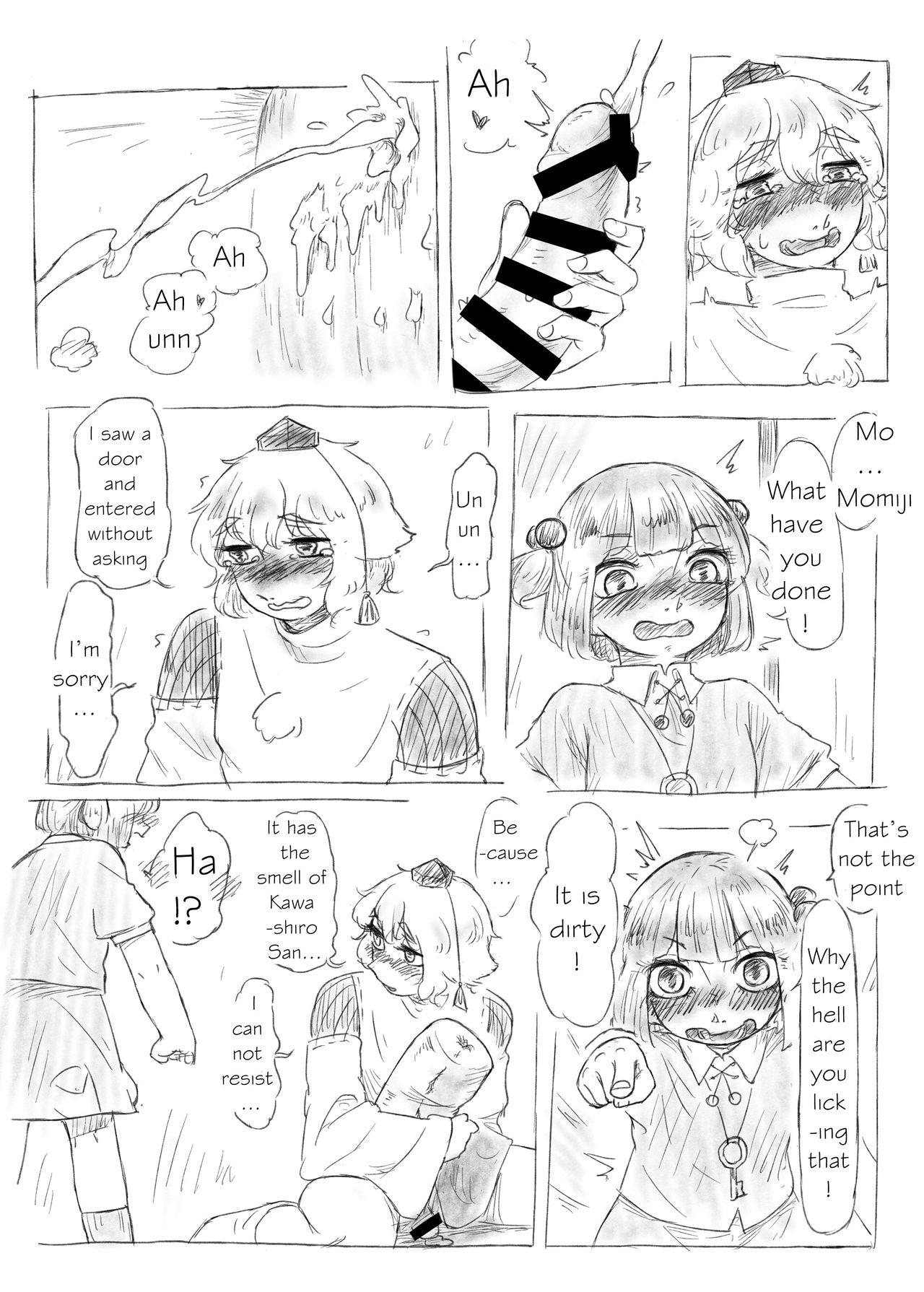 Voyeursex Kawashiro san's secret bathroom - Touhou project Family Roleplay - Page 5