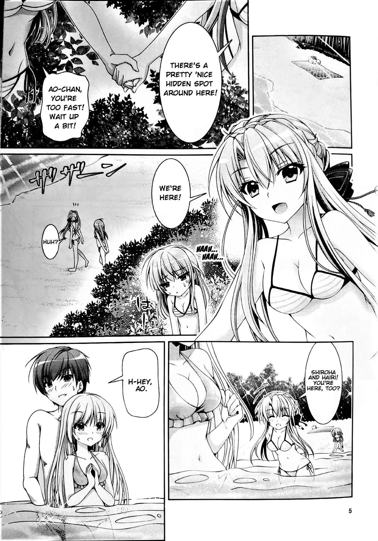 Girl On Girl Blue Summer - Summer pockets Squirting - Page 4